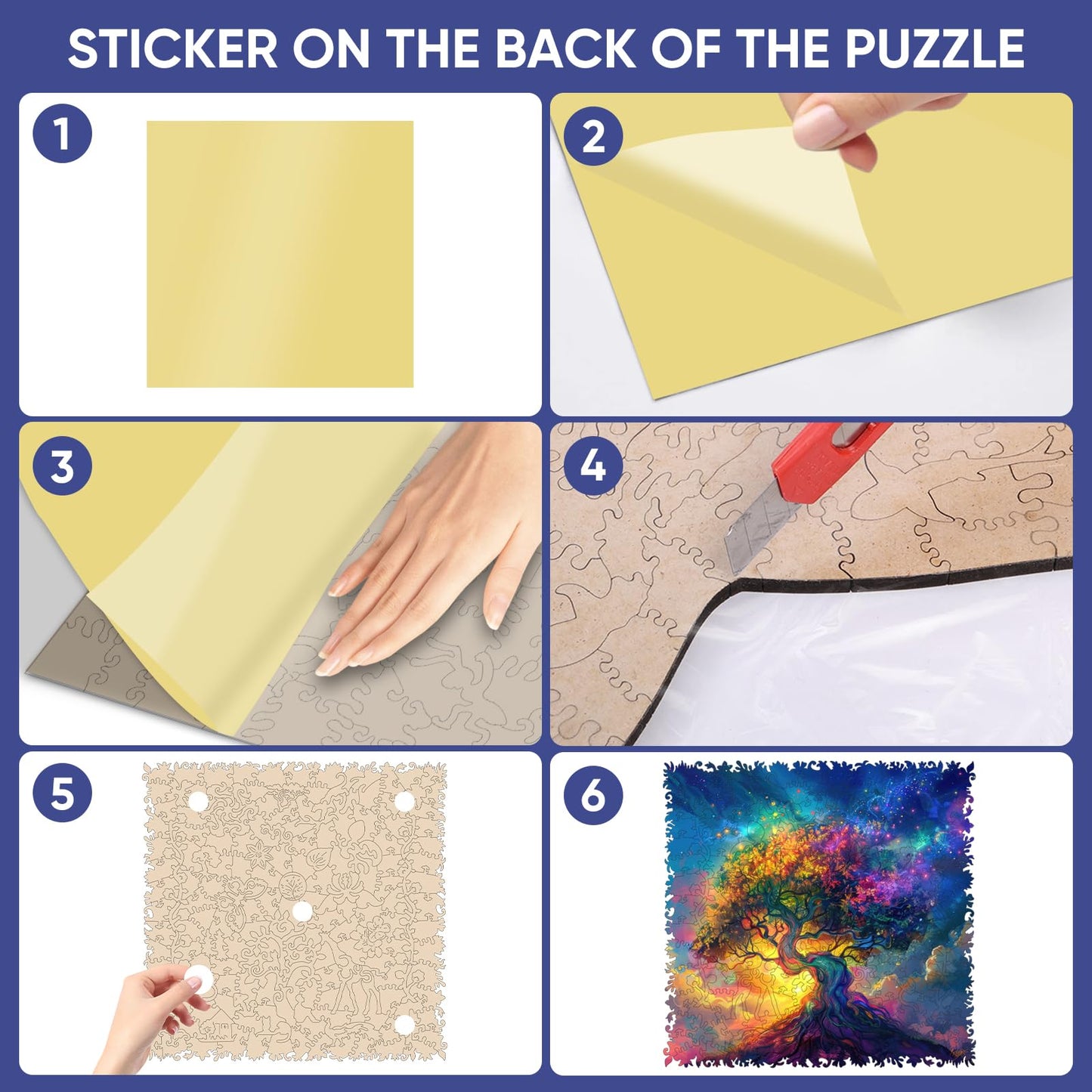 These Eyes, P001 High Strategy Wooden Puzzle.
