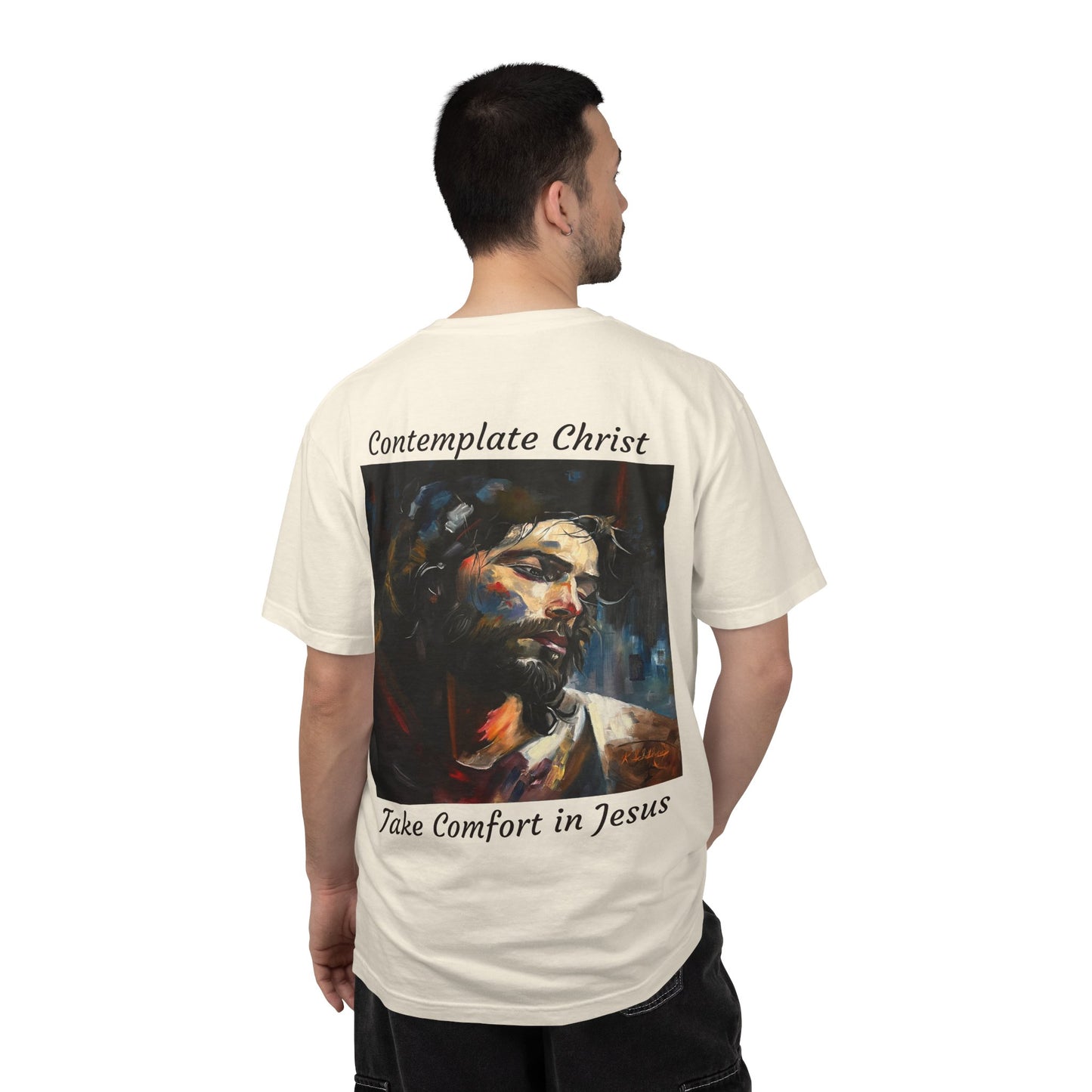 Contemplations of Christ/Take Comfort in Jesus T-Shirt — "The 100 Faces of Jesus A Sacred Ode: Healing"