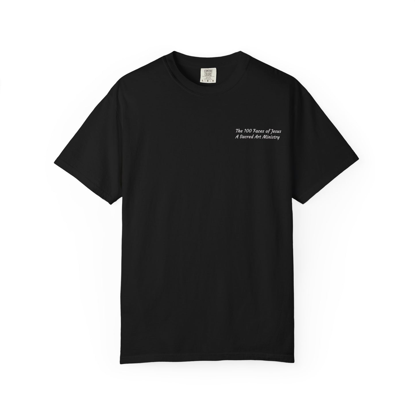 Jesus Prayer T-Shirt — "Silent Echos of Sacrafice: Blood Shed for You" Christian Graphic Tee