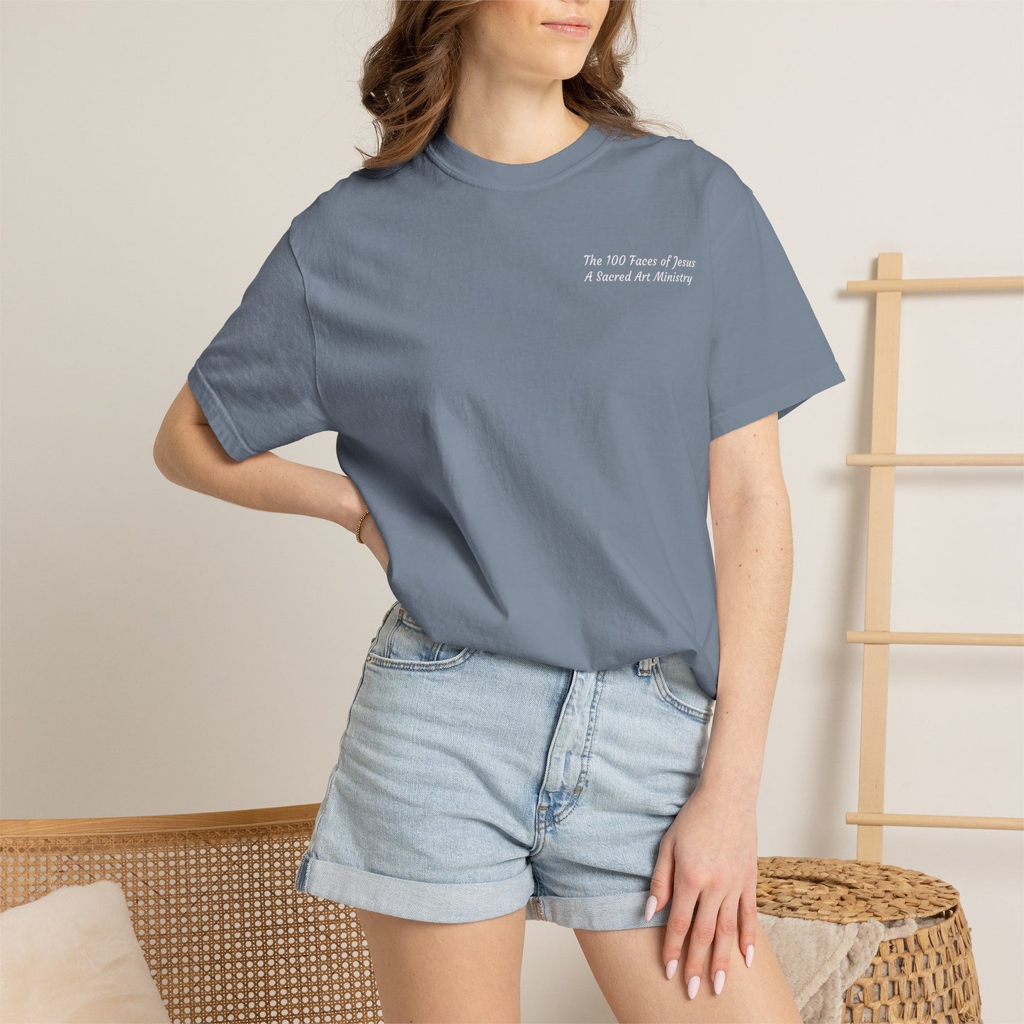 Religious T-Shirt — “If You Hear Me Knocking / Open the Door to Eternity” Christian Tee