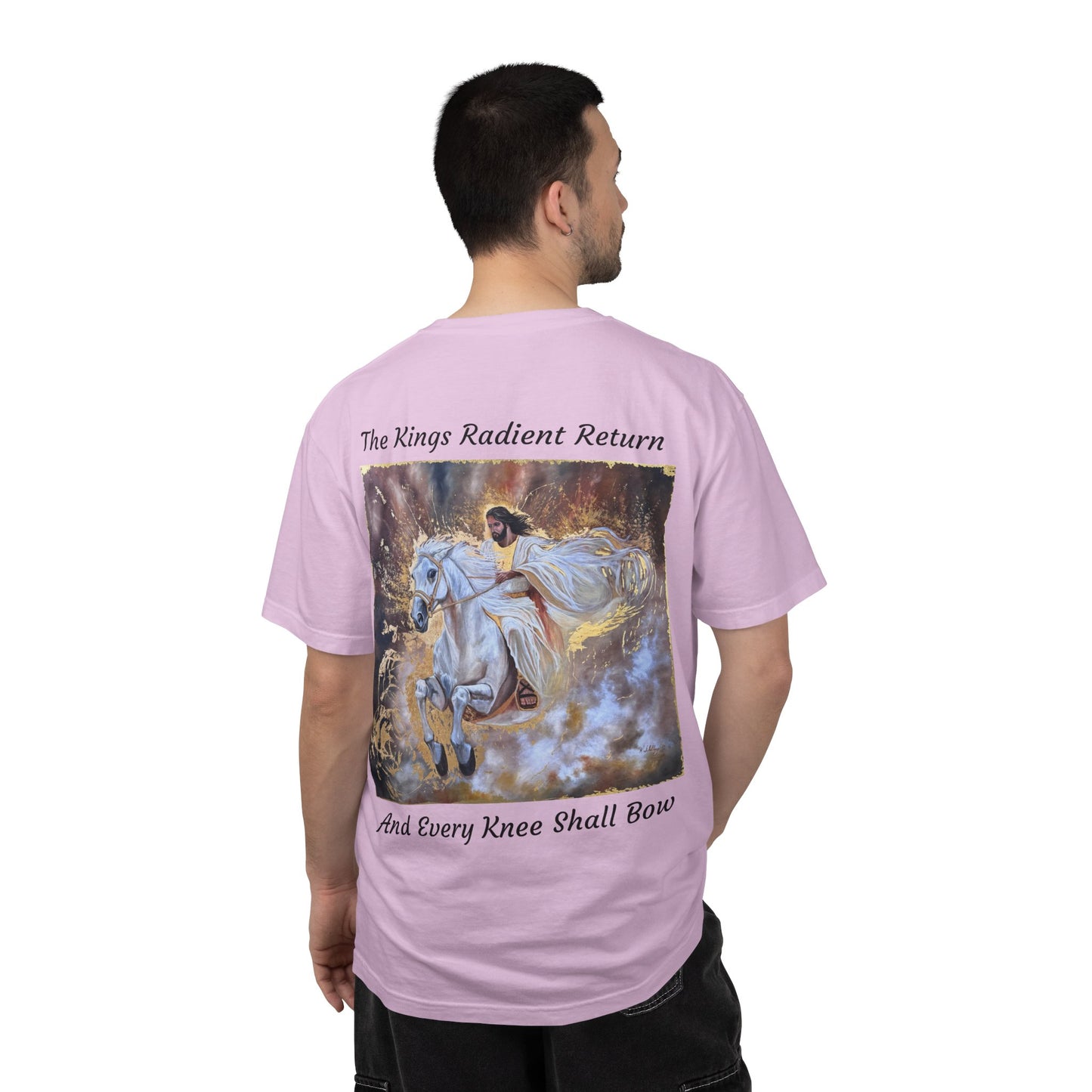 Christian Return of Christ T-Shirt — "The King's Radiant Return" Graphic Tee