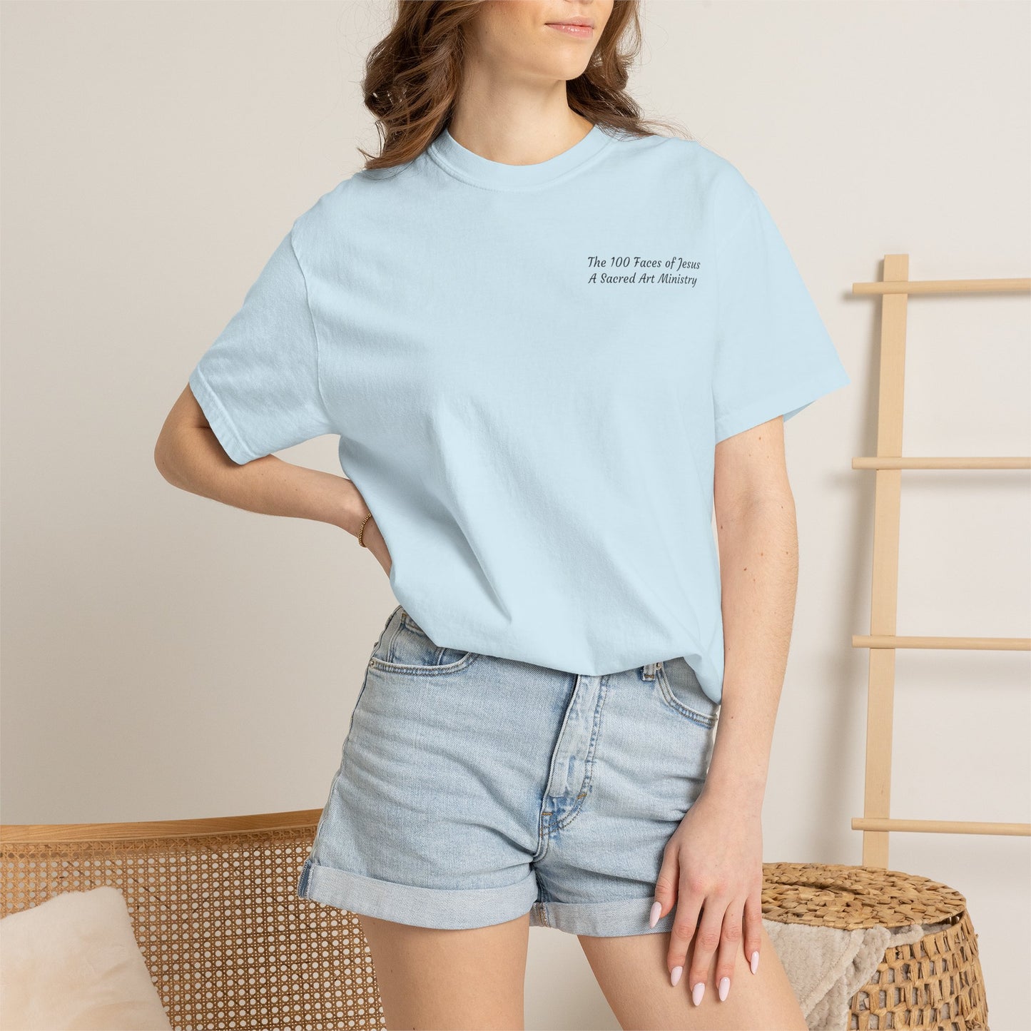 Religious T-Shirt — “If You Hear Me Knocking / Open the Door to Eternity” Christian Tee