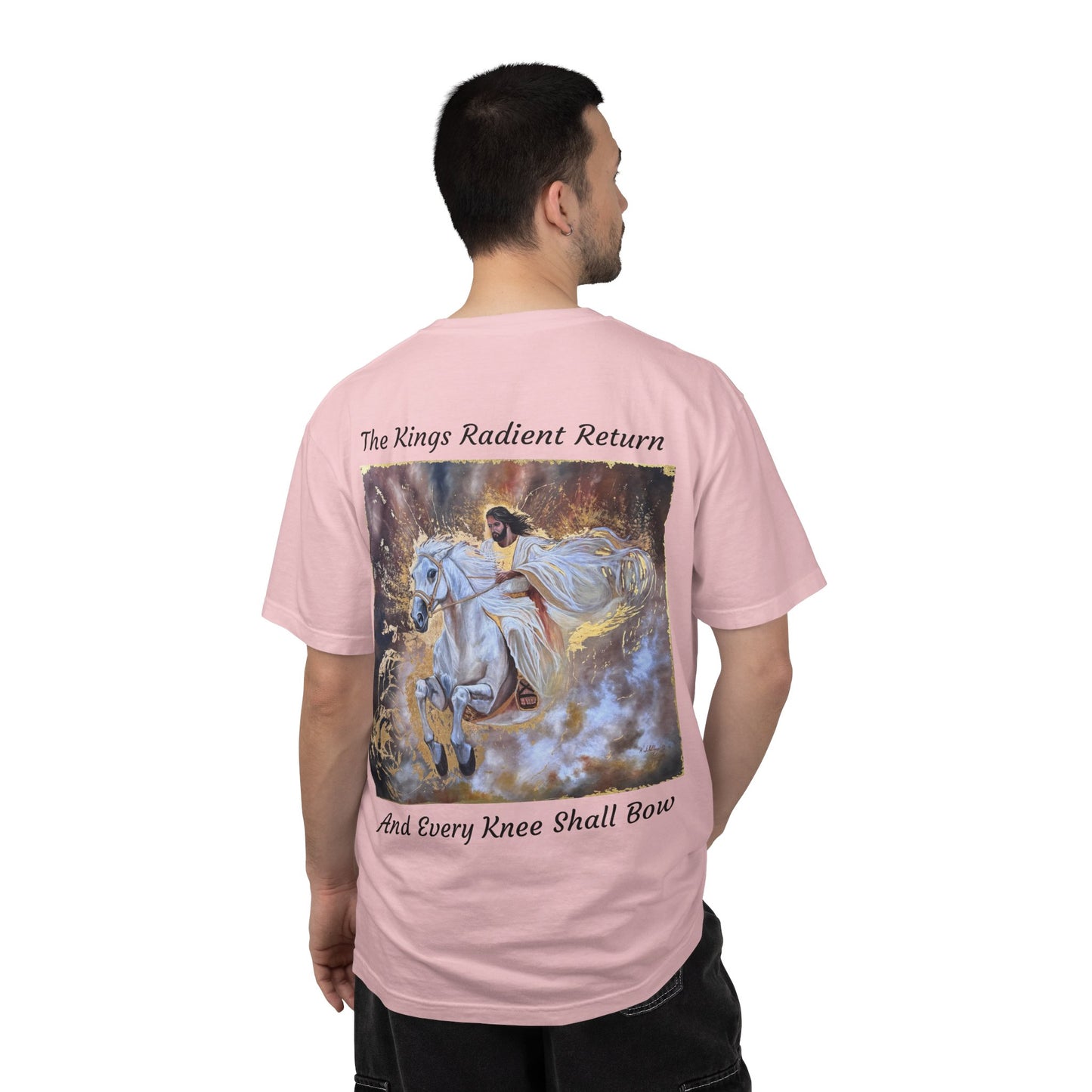 Christian Return of Christ T-Shirt — "The King's Radiant Return" Graphic Tee