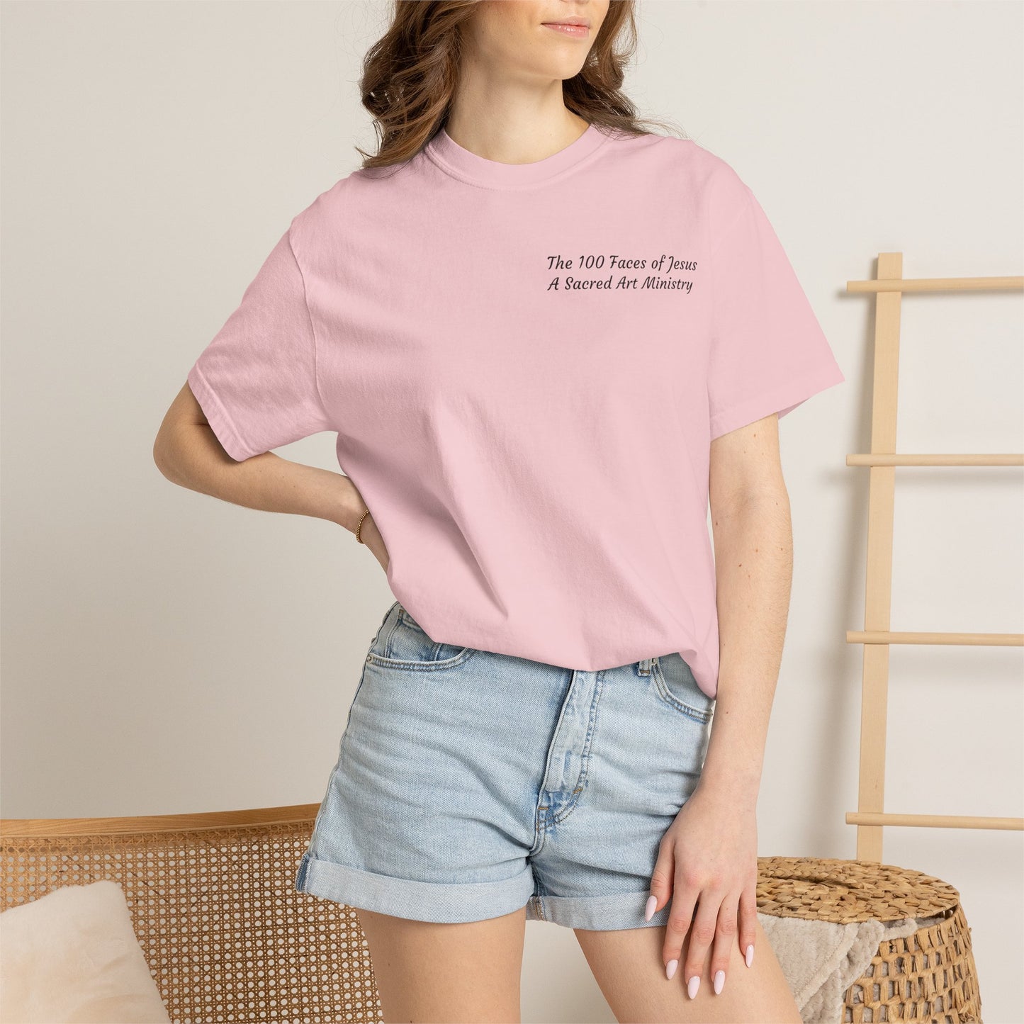 Lamb of God/Who Took Away The Sins of the World T-Shirt — "The 100 Faces of Jesus A Sacred Ode: Healing"