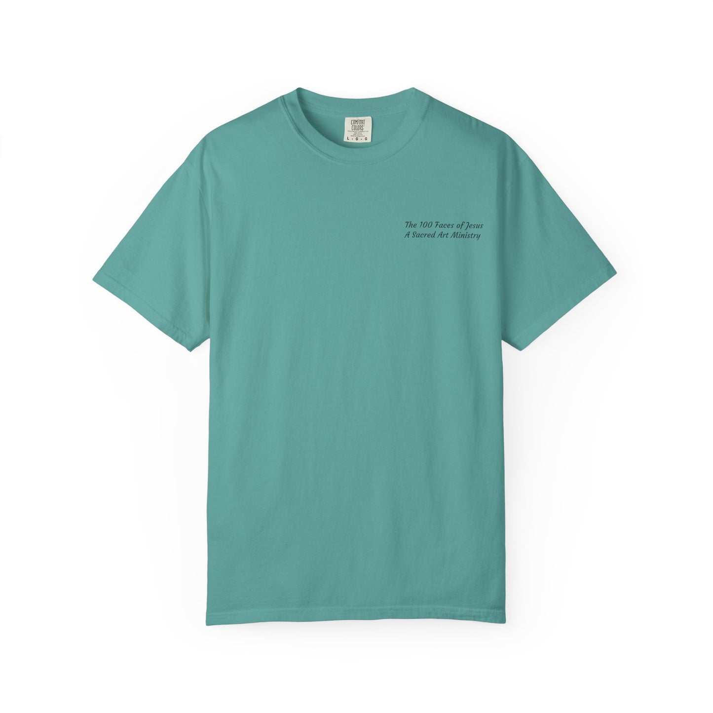 Jesus Prayer T-Shirt — "Silent Echos of Sacrafice: Blood Shed for You" Christian Graphic Tee