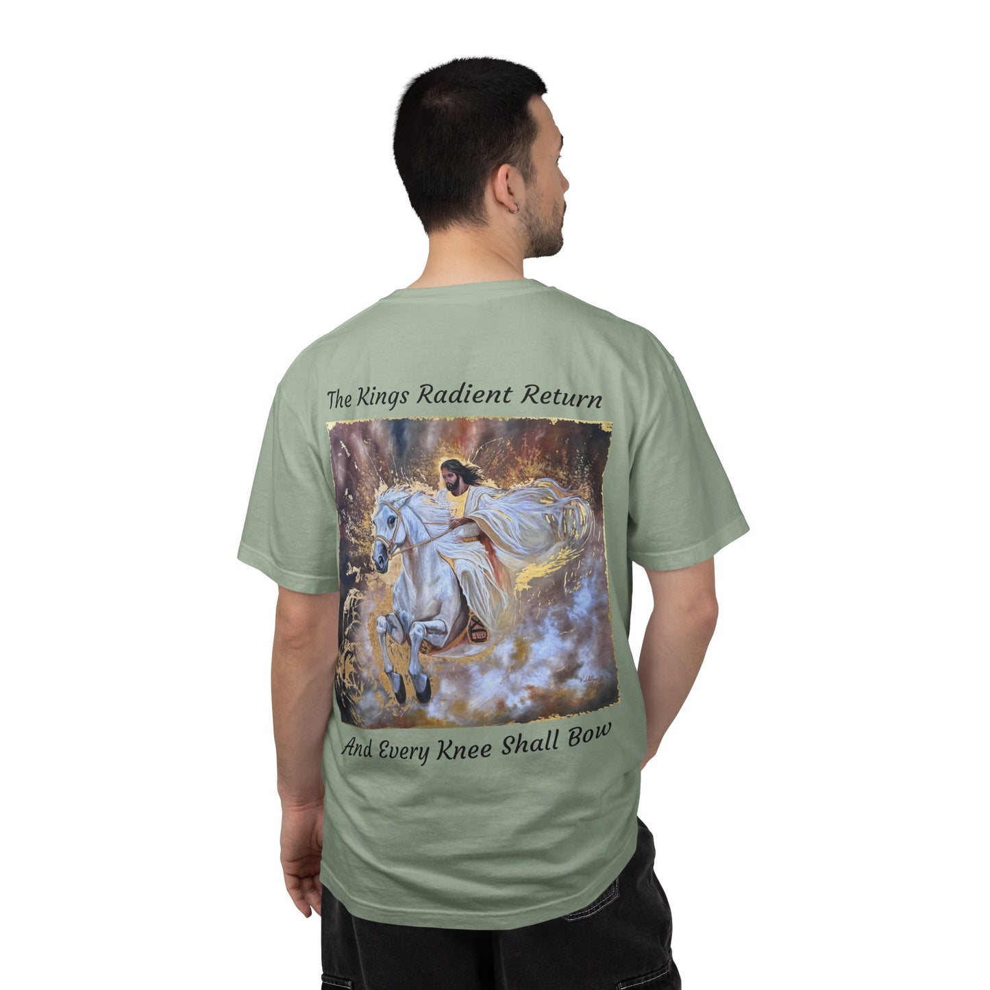 Christian Return of Christ T-Shirt — "The King's Radiant Return" Graphic Tee