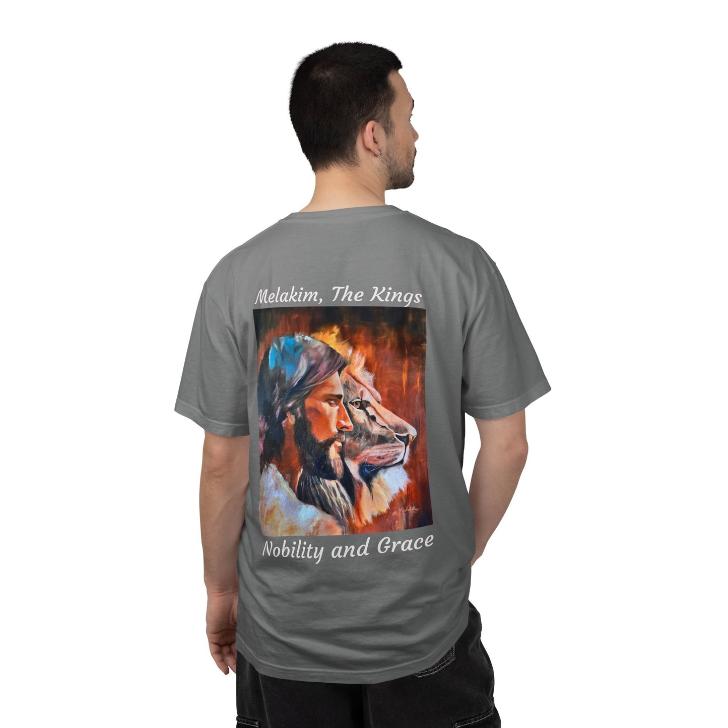 Melakim/The Kings T-Shirt — "The 100 Faces of Jesus A Sacred Ode: Healing"