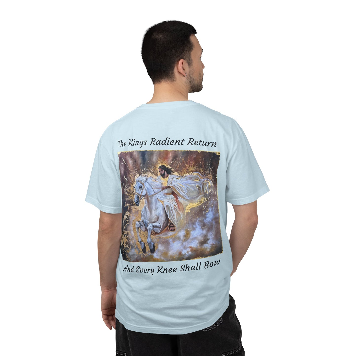 Christian Return of Christ T-Shirt — "The King's Radiant Return" Graphic Tee