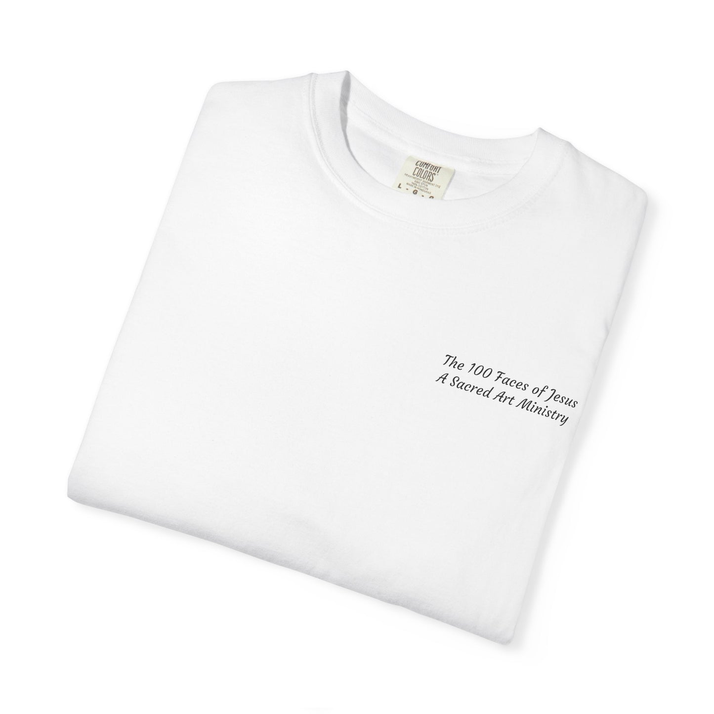 Jesus Prayer T-Shirt — "Silent Echos of Sacrafice: Blood Shed for You" Christian Graphic Tee