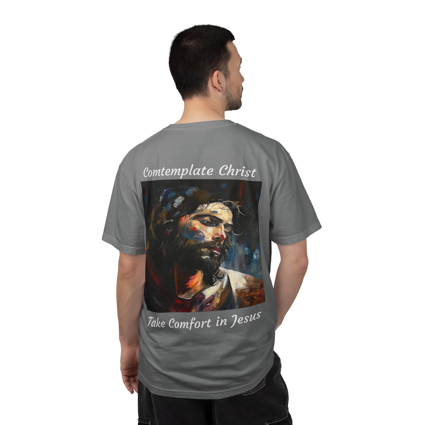 Contemplations of Christ/Take Comfort in Jesus T-Shirt — "The 100 Faces of Jesus A Sacred Ode: Healing"
