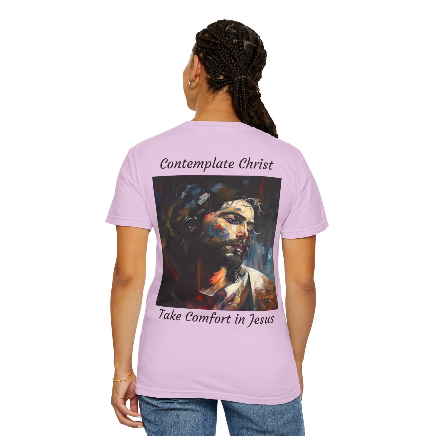 Contemplations of Christ/Take Comfort in Jesus T-Shirt — "The 100 Faces of Jesus A Sacred Ode: Healing"