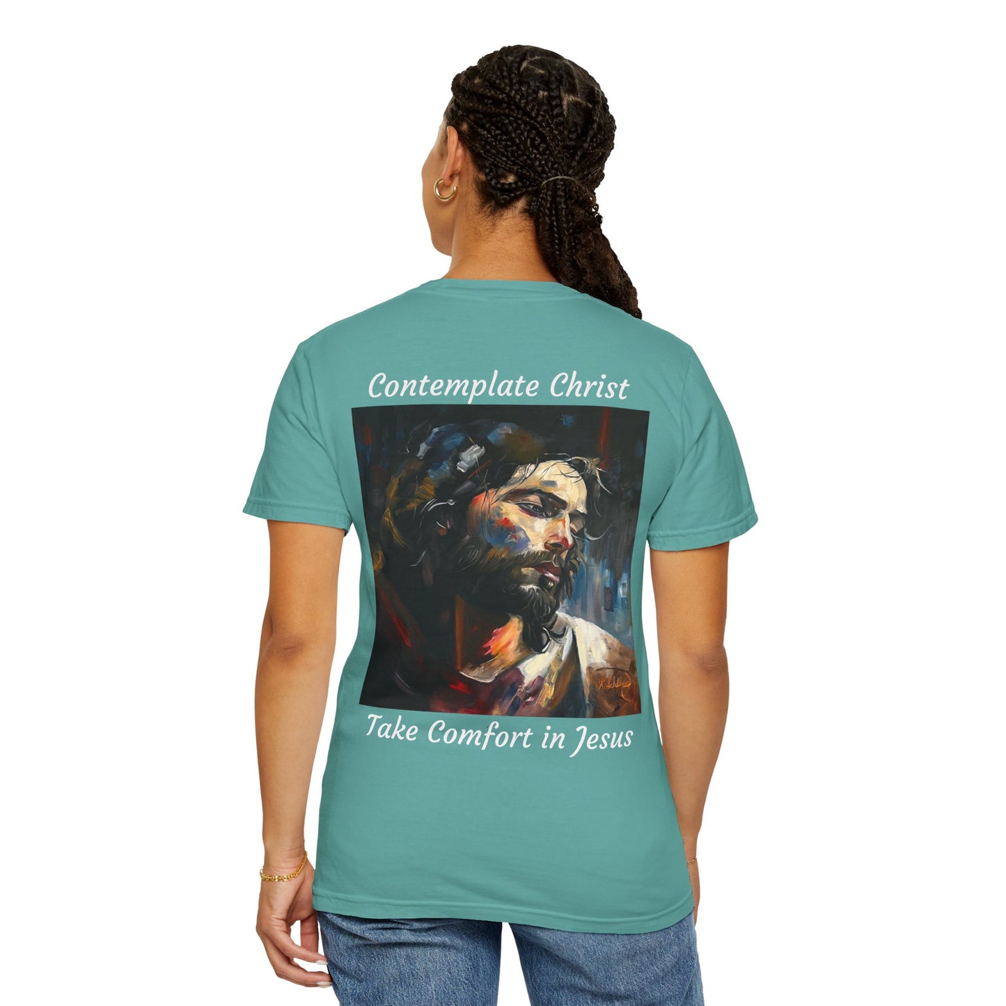 Contemplations of Christ/Take Comfort in Jesus T-Shirt — "The 100 Faces of Jesus A Sacred Ode: Healing"