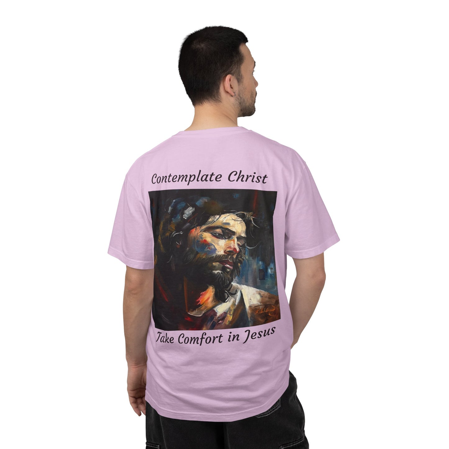 Contemplations of Christ/Take Comfort in Jesus T-Shirt — "The 100 Faces of Jesus A Sacred Ode: Healing"