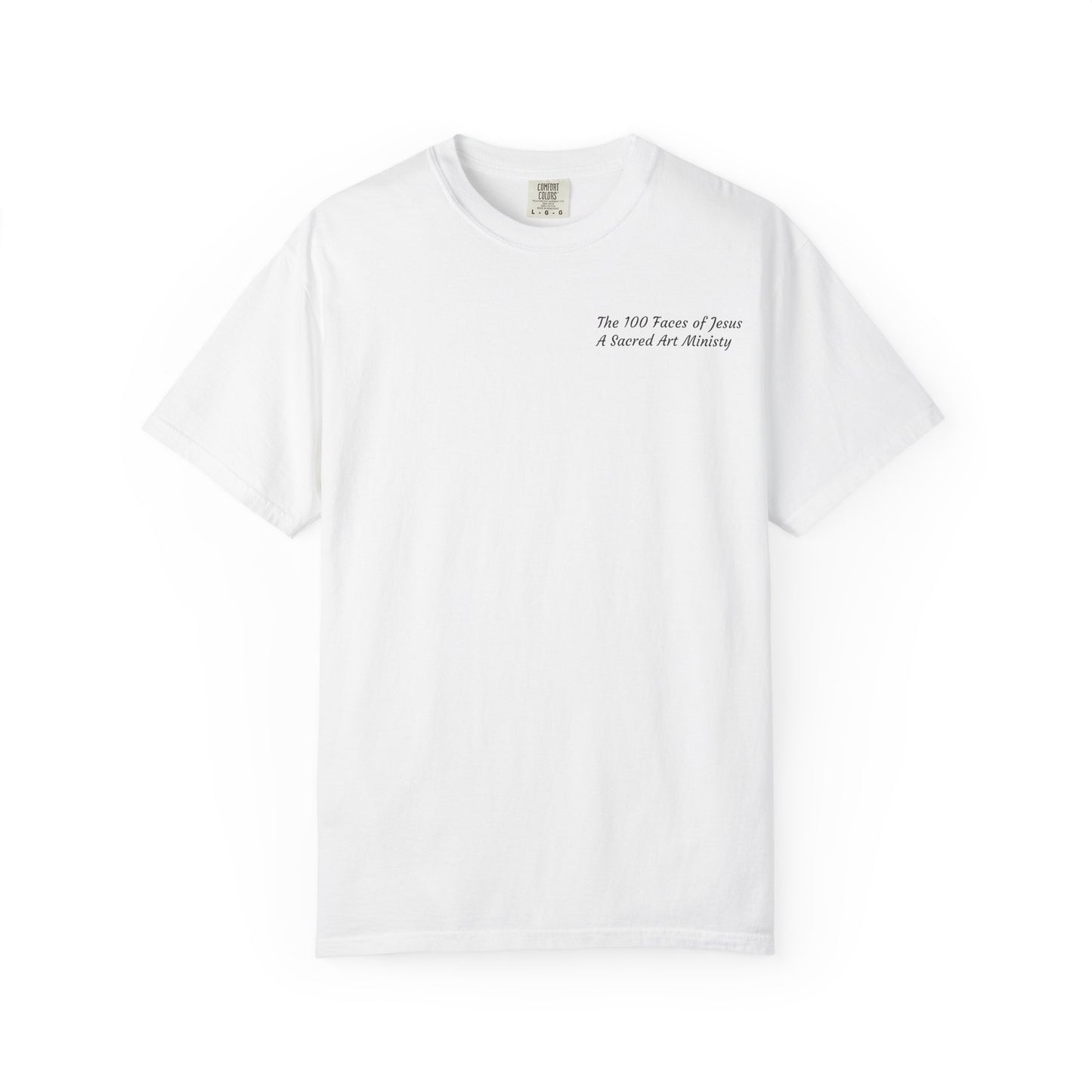 Jesus Portrait T-Shirt — "These Eyes Watch Over Me" Spiritual Graphic Tee