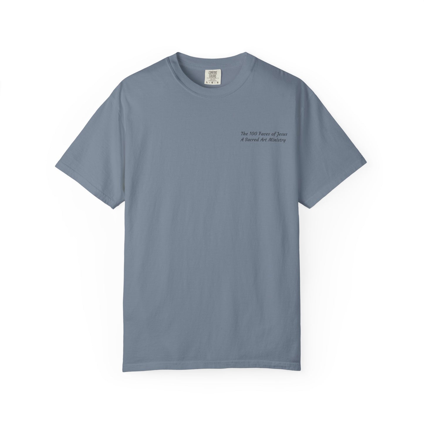 Jesus Prayer T-Shirt — "Silent Echos of Sacrafice: Blood Shed for You" Christian Graphic Tee