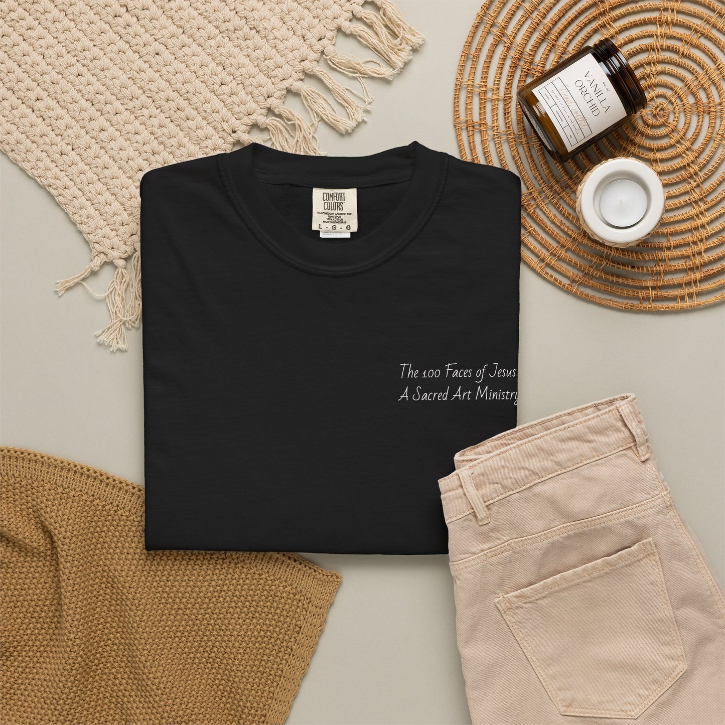 The Cradle of Faith T-Shirt | Hands of God Christian Faith