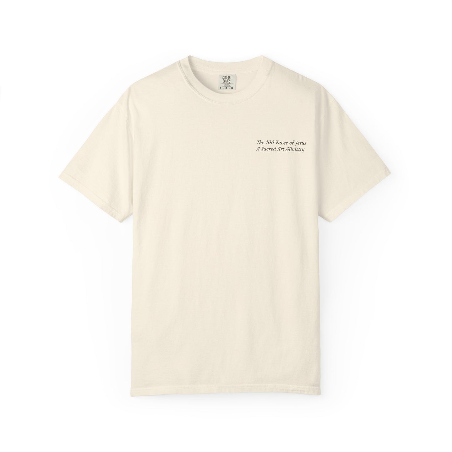 Jesus Prayer T-Shirt — "Silent Echos of Sacrafice: Blood Shed for You" Christian Graphic Tee