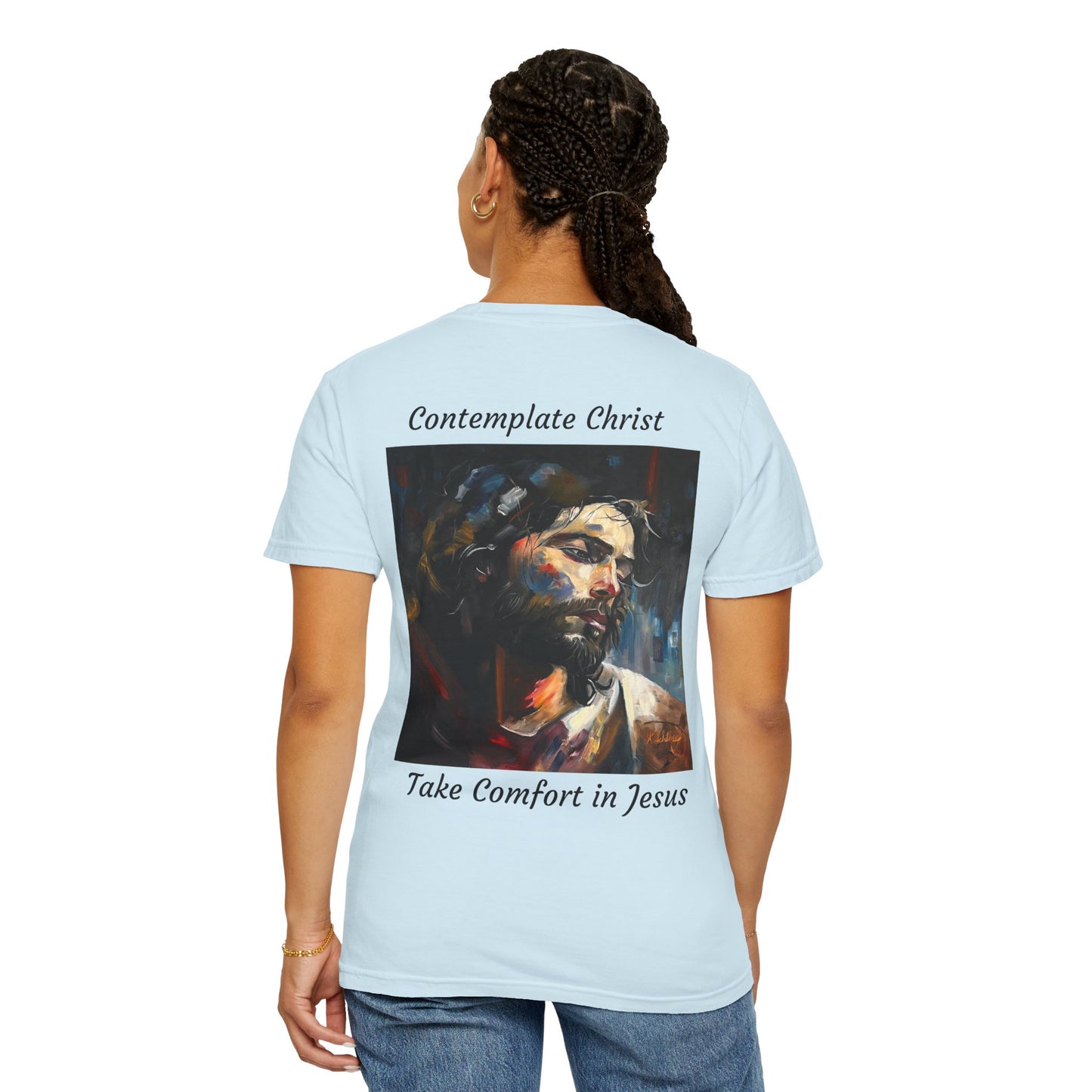 Contemplations of Christ/Take Comfort in Jesus T-Shirt — "The 100 Faces of Jesus A Sacred Ode: Healing"