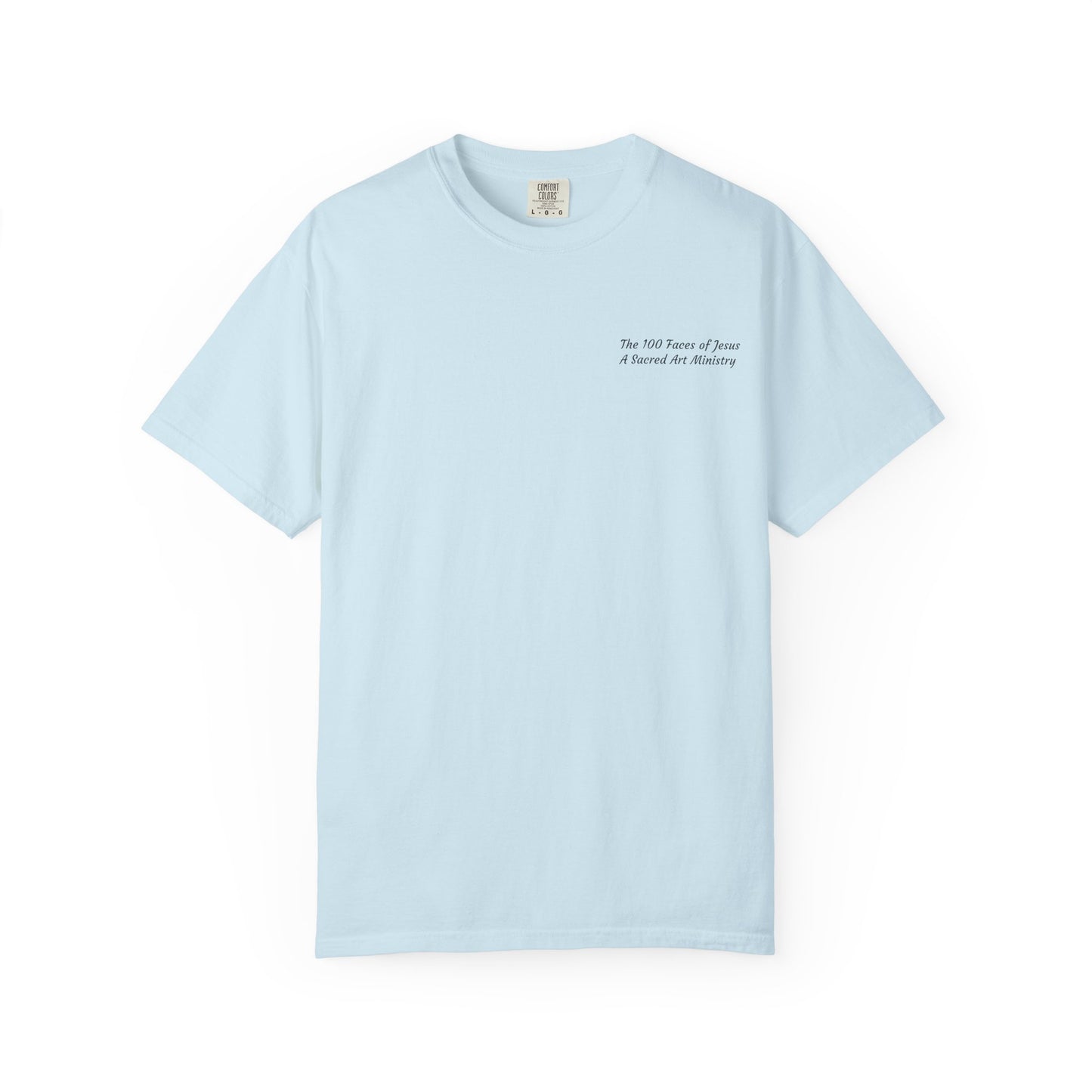 Jesus Prayer T-Shirt — "Silent Echos of Sacrafice: Blood Shed for You" Christian Graphic Tee