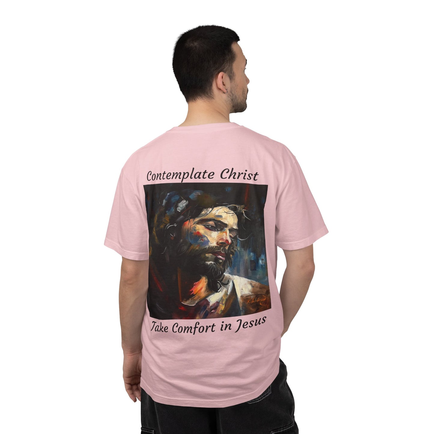 Contemplations of Christ/Take Comfort in Jesus T-Shirt — "The 100 Faces of Jesus A Sacred Ode: Healing"