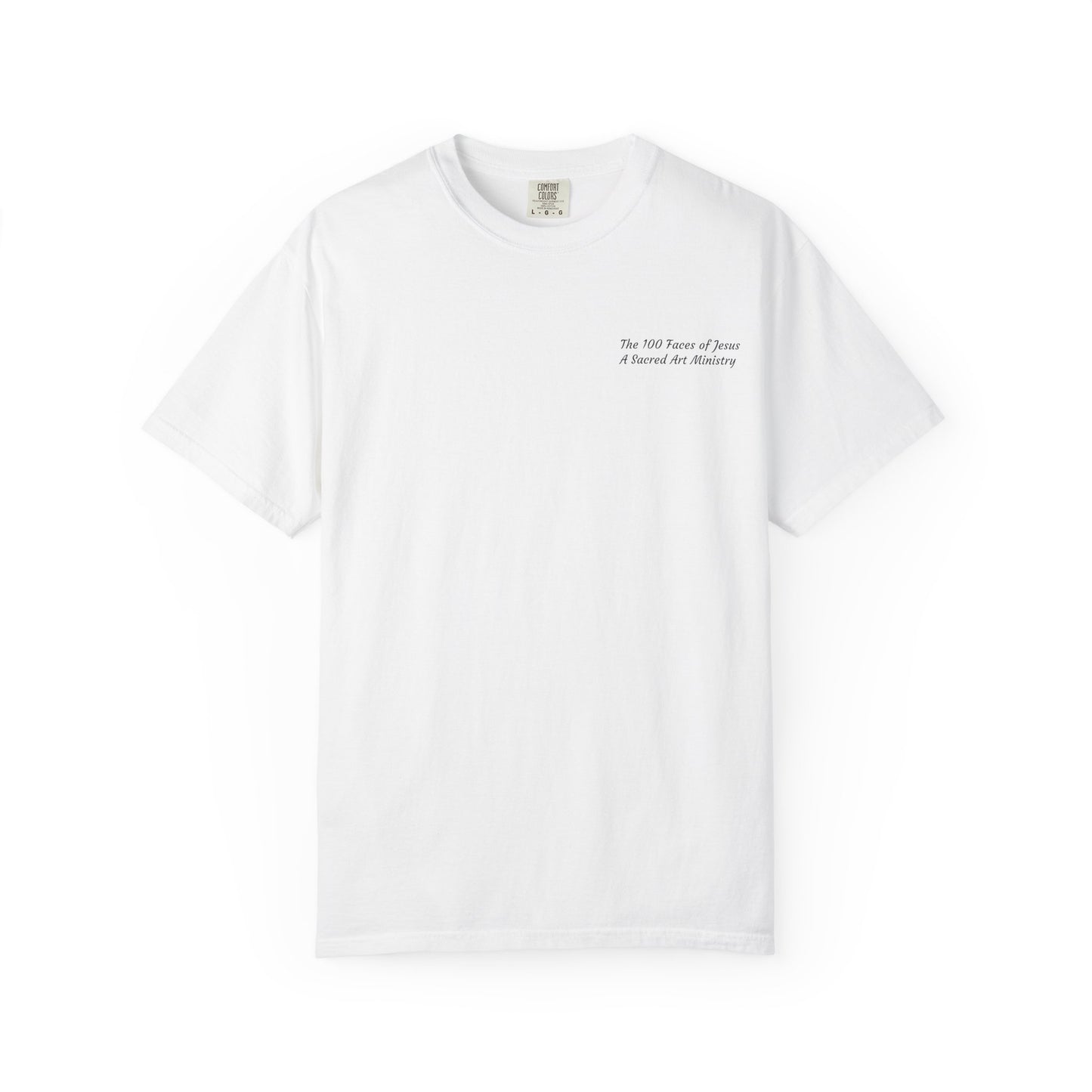 Jesus Prayer T-Shirt — "Silent Echos of Sacrafice: Blood Shed for You" Christian Graphic Tee