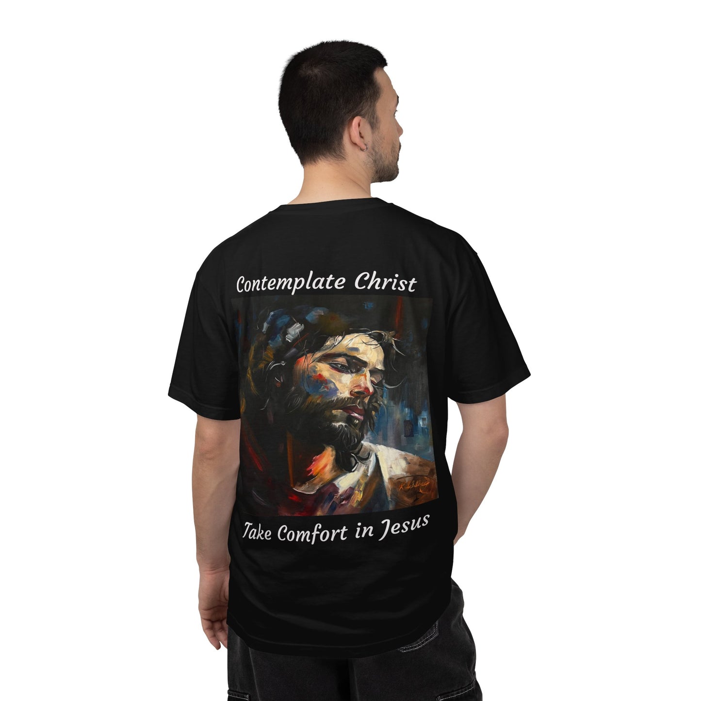 Contemplations of Christ/Take Comfort in Jesus T-Shirt — "The 100 Faces of Jesus A Sacred Ode: Healing"