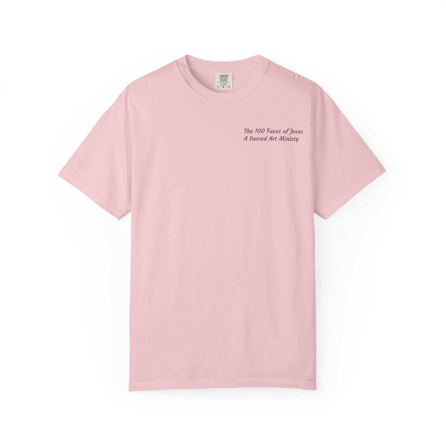 Jesus Portrait T-Shirt — "These Eyes Watch Over Me" Spiritual Graphic Tee