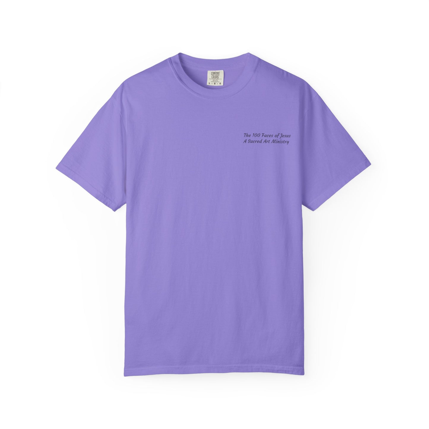 Jesus Prayer T-Shirt — "Silent Echos of Sacrafice: Blood Shed for You" Christian Graphic Tee