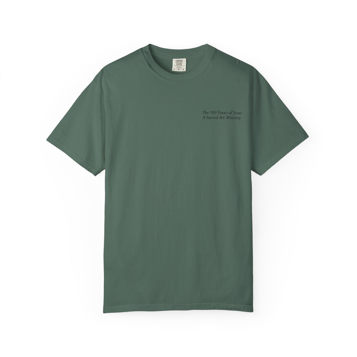 Jesus Prayer T-Shirt — "Silent Echos of Sacrafice: Blood Shed for You" Christian Graphic Tee
