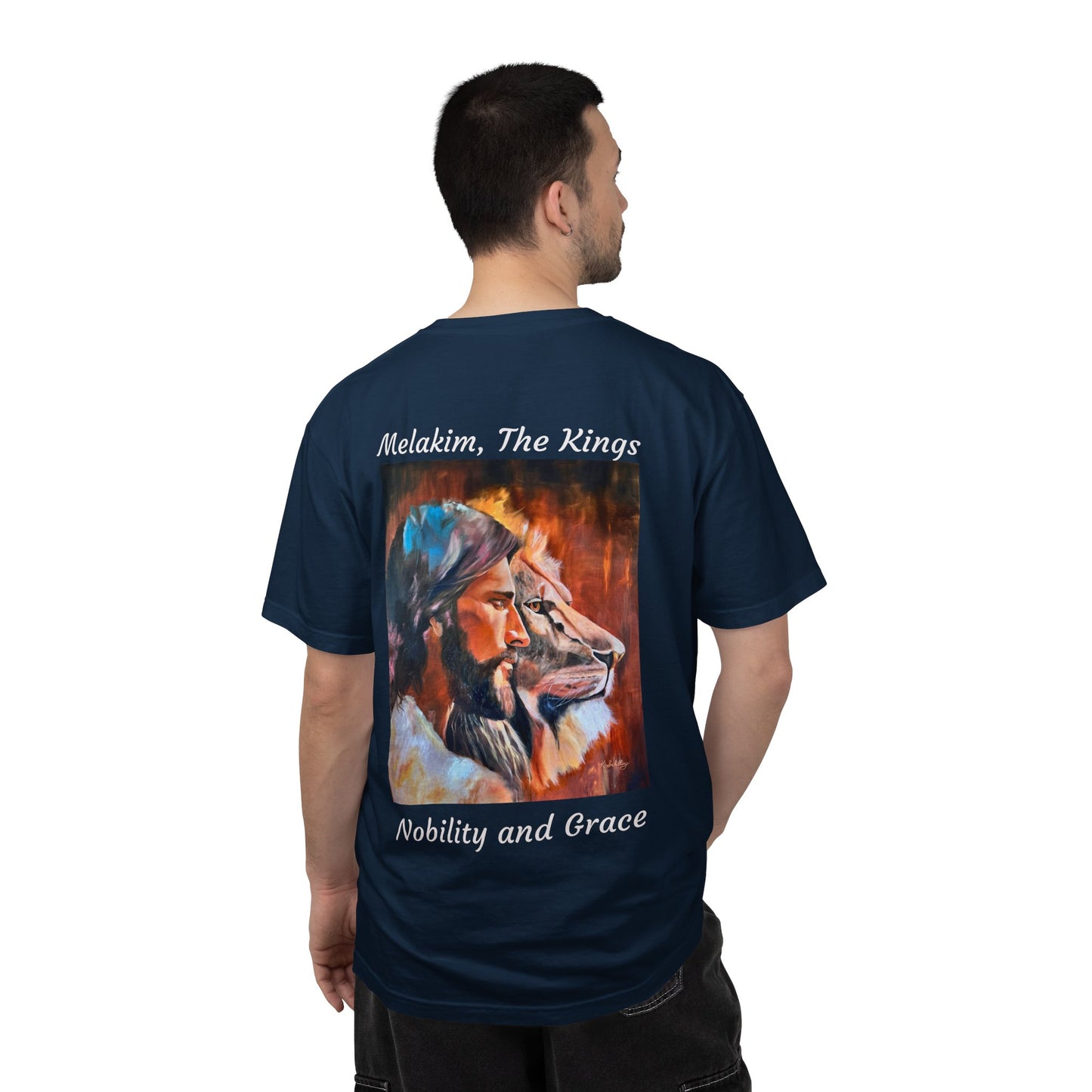 Melakim/The Kings T-Shirt — "The 100 Faces of Jesus A Sacred Ode: Healing"
