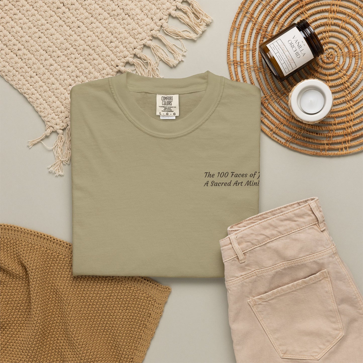 The Cradle of Faith T-Shirt | Hands of God Christian Faith