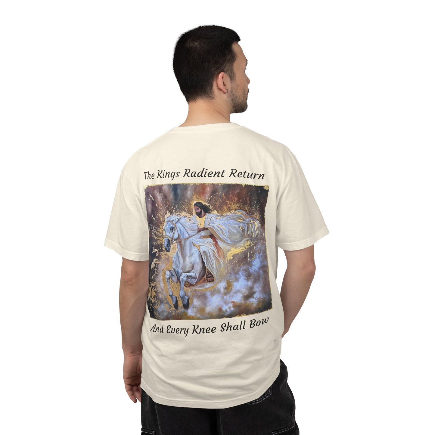 Christian Return of Christ T-Shirt — "The King's Radiant Return" Graphic Tee