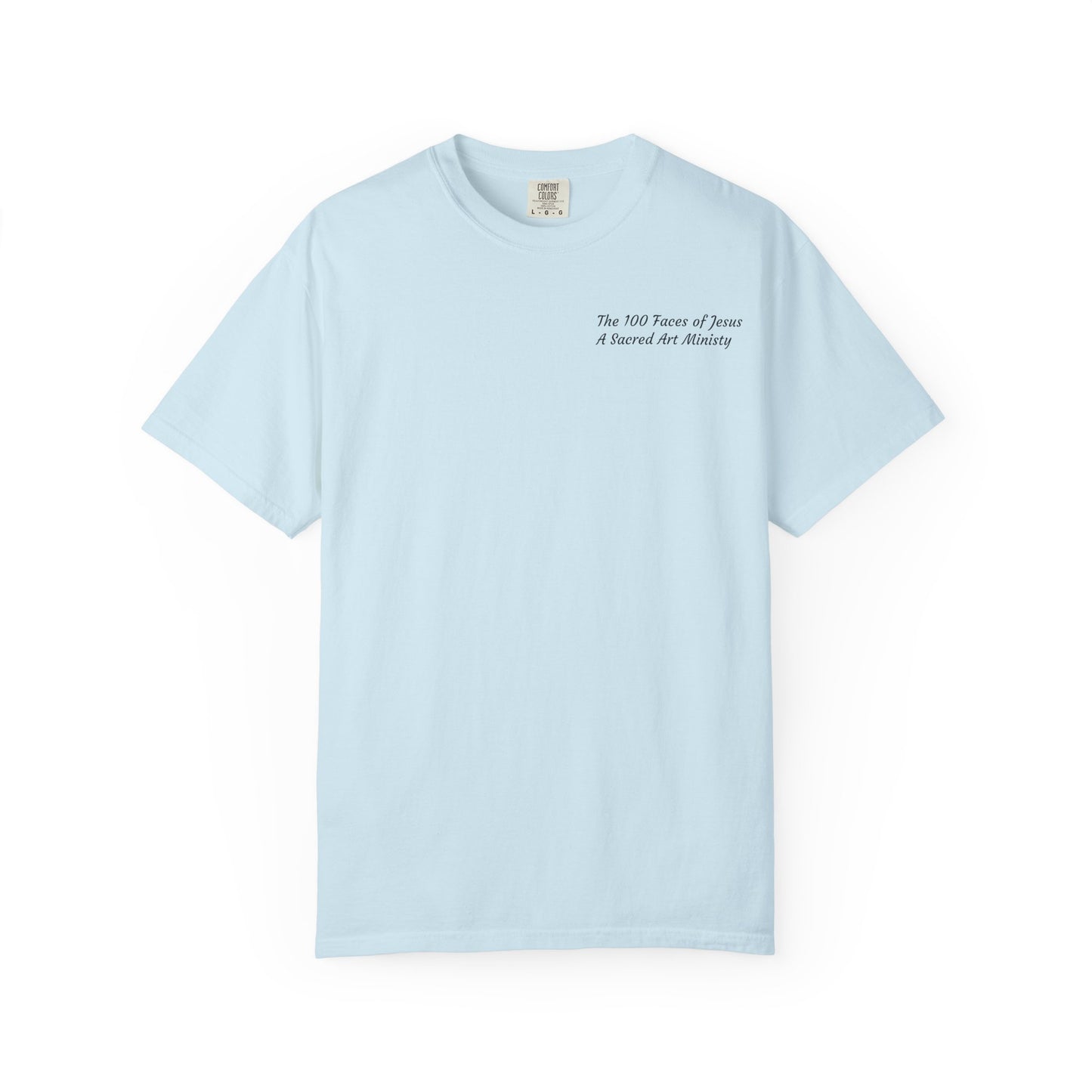Jesus Portrait T-Shirt — "These Eyes Watch Over Me" Spiritual Graphic Tee