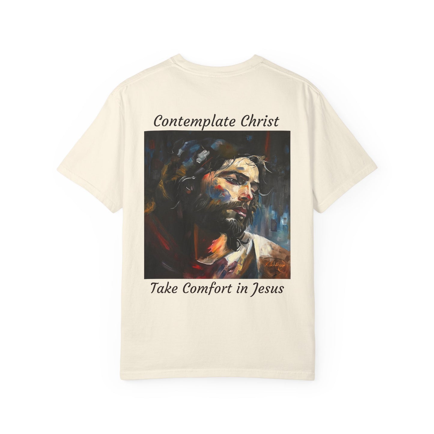 Contemplations of Christ/Take Comfort in Jesus T-Shirt — "The 100 Faces of Jesus A Sacred Ode: Healing"