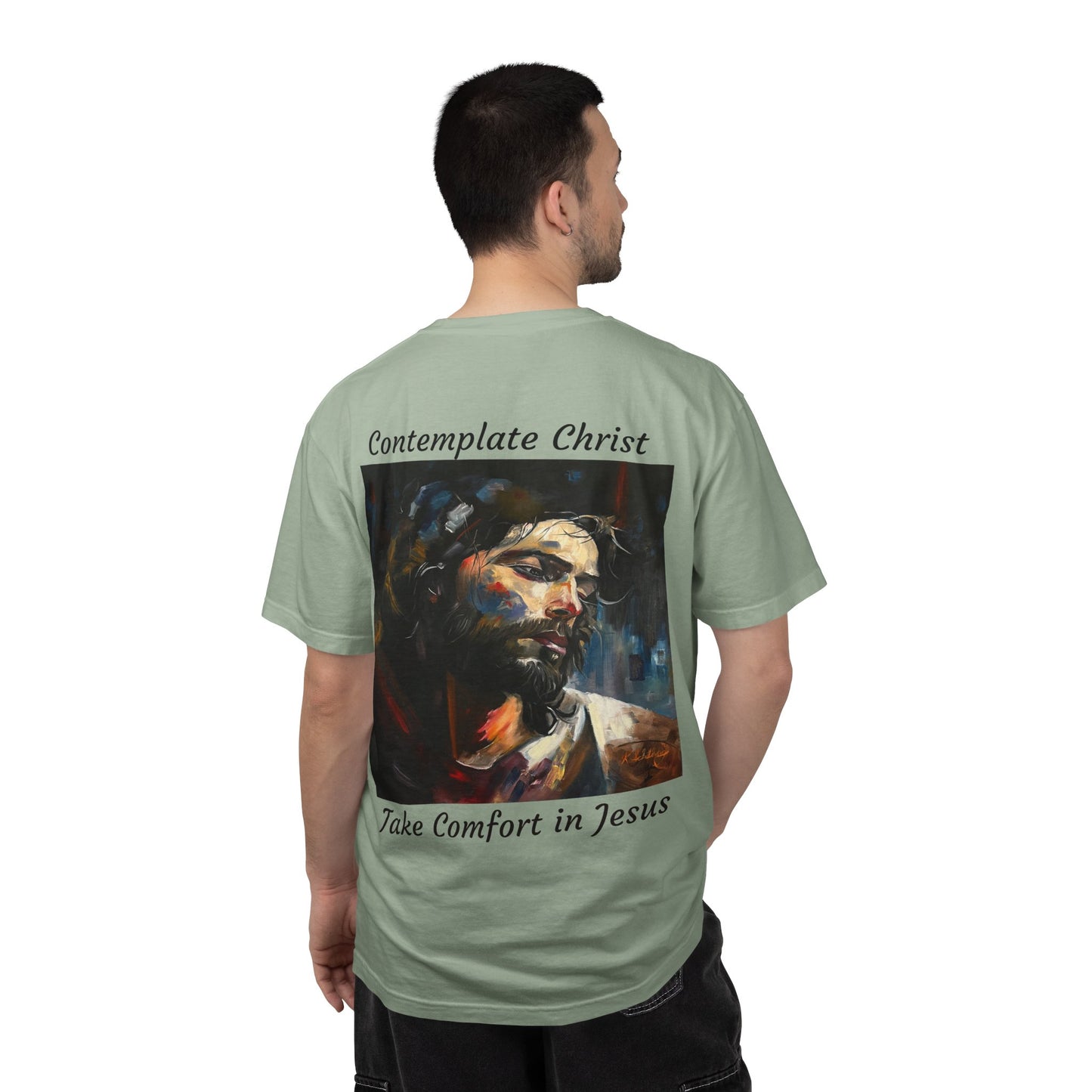 Contemplations of Christ/Take Comfort in Jesus T-Shirt — "The 100 Faces of Jesus A Sacred Ode: Healing"