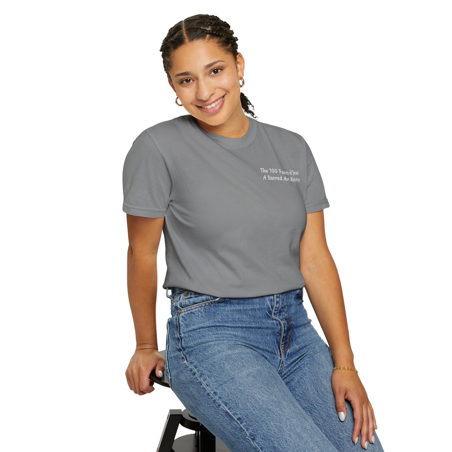Lamb of God/Who Took Away The Sins of the World T-Shirt — "The 100 Faces of Jesus A Sacred Ode: Healing"