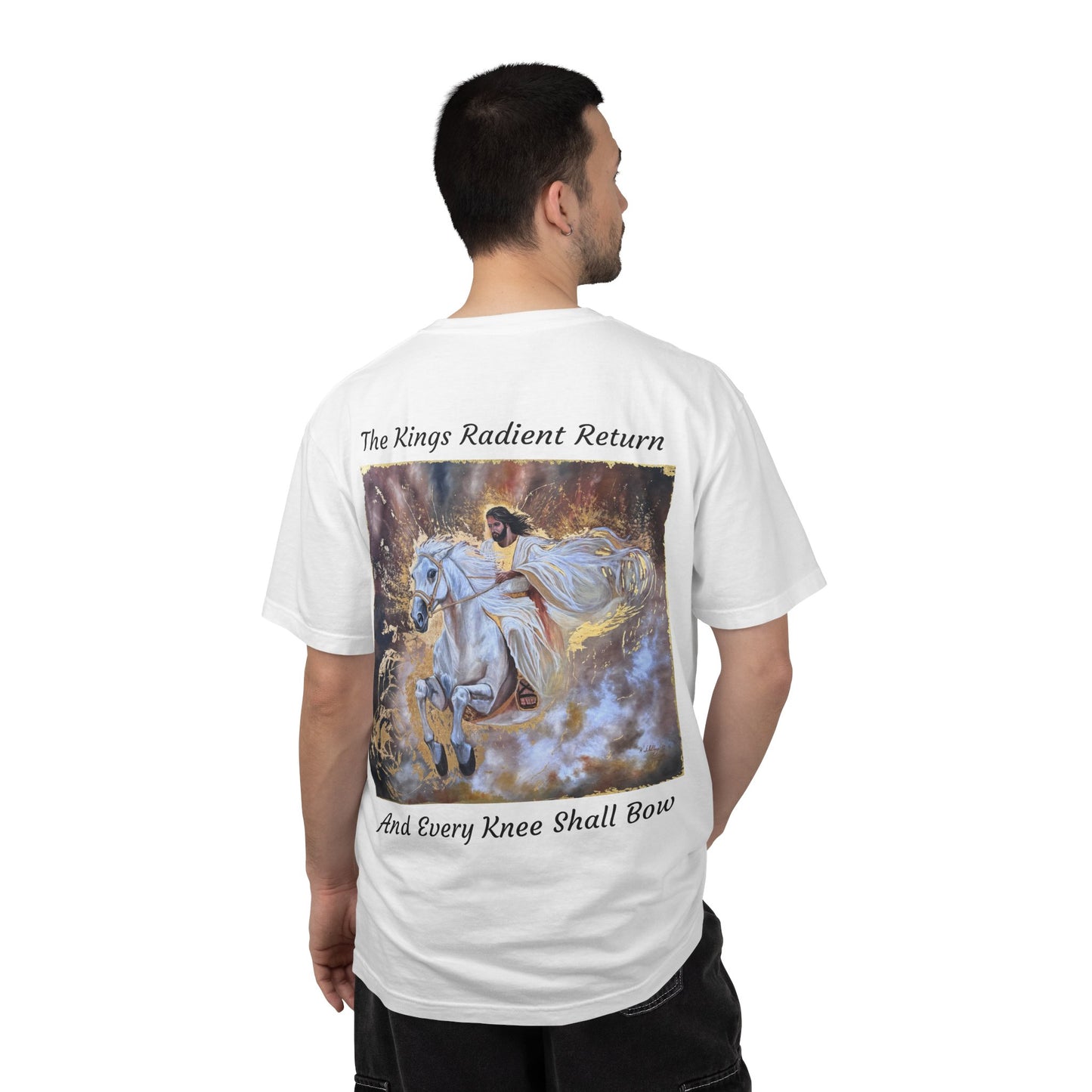Christian Return of Christ T-Shirt — "The King's Radiant Return" Graphic Tee
