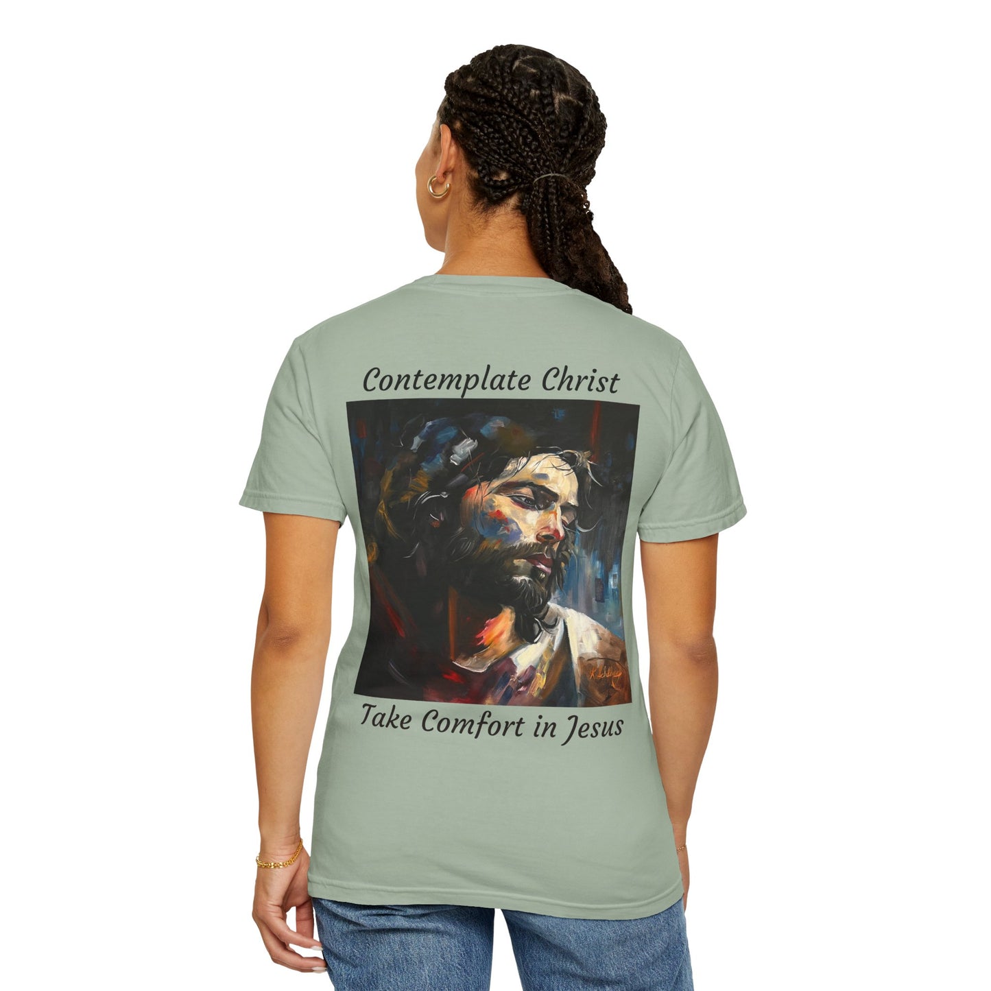 Contemplations of Christ/Take Comfort in Jesus T-Shirt — "The 100 Faces of Jesus A Sacred Ode: Healing"