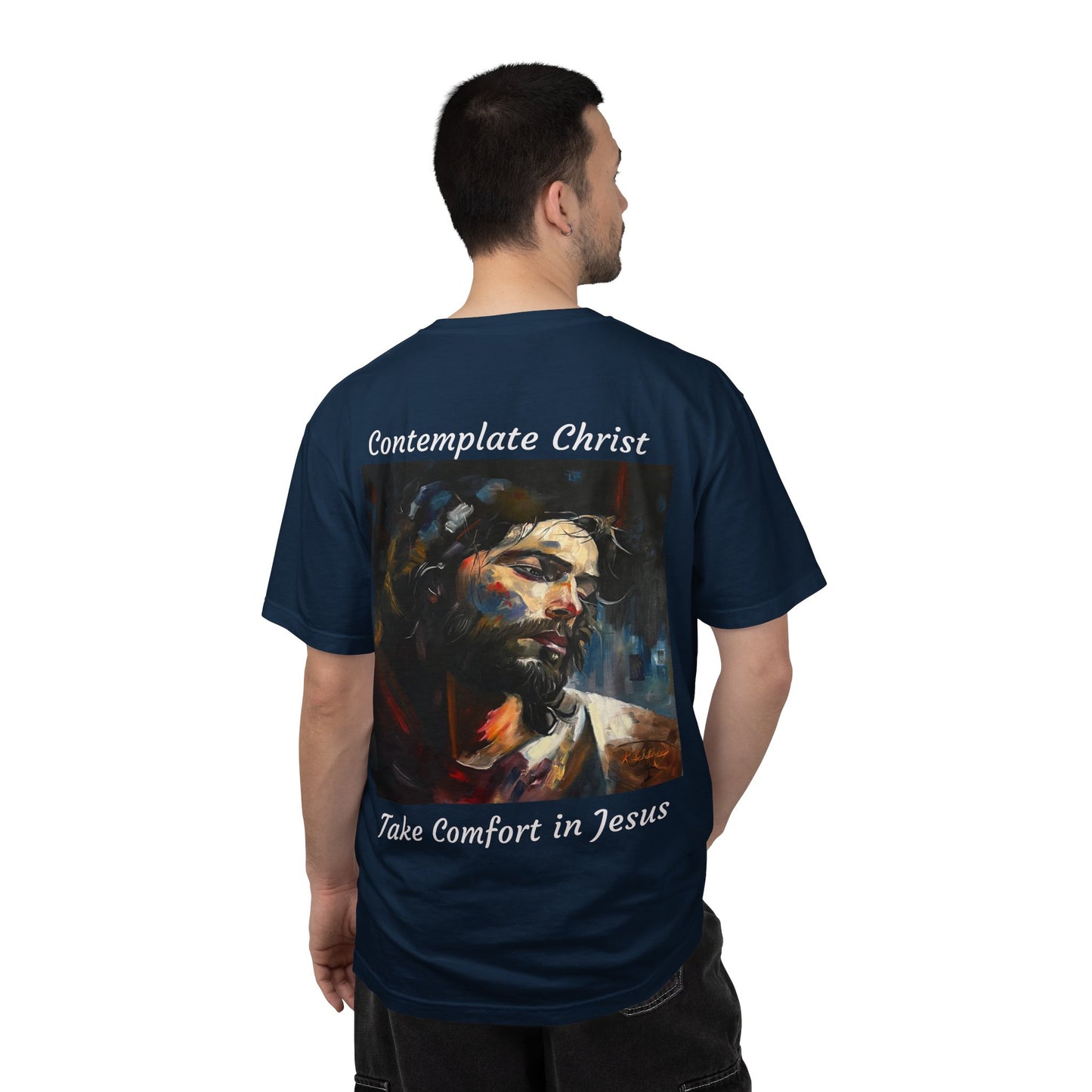 Contemplations of Christ/Take Comfort in Jesus T-Shirt — "The 100 Faces of Jesus A Sacred Ode: Healing"