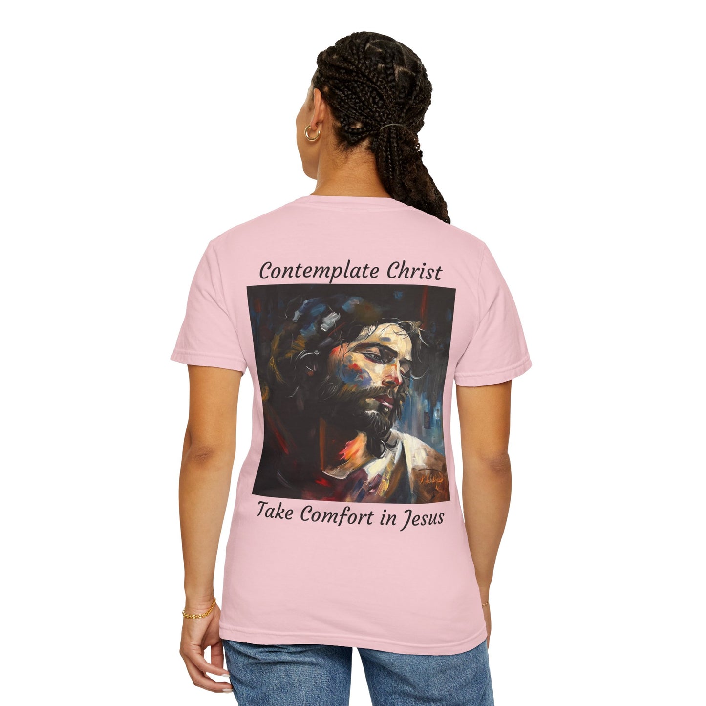 Contemplations of Christ/Take Comfort in Jesus T-Shirt — "The 100 Faces of Jesus A Sacred Ode: Healing"