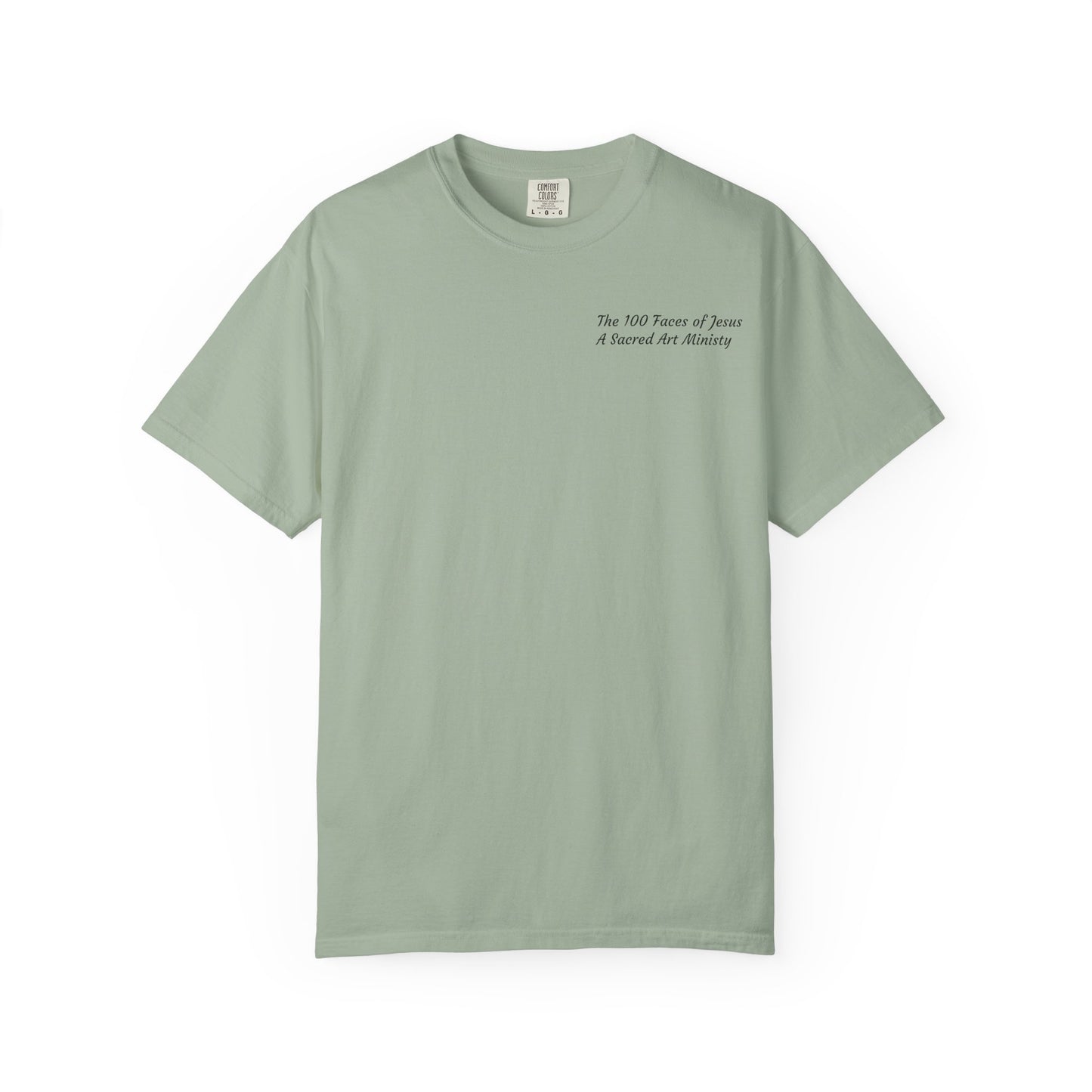 Jesus Portrait T-Shirt — "These Eyes Watch Over Me" Spiritual Graphic Tee