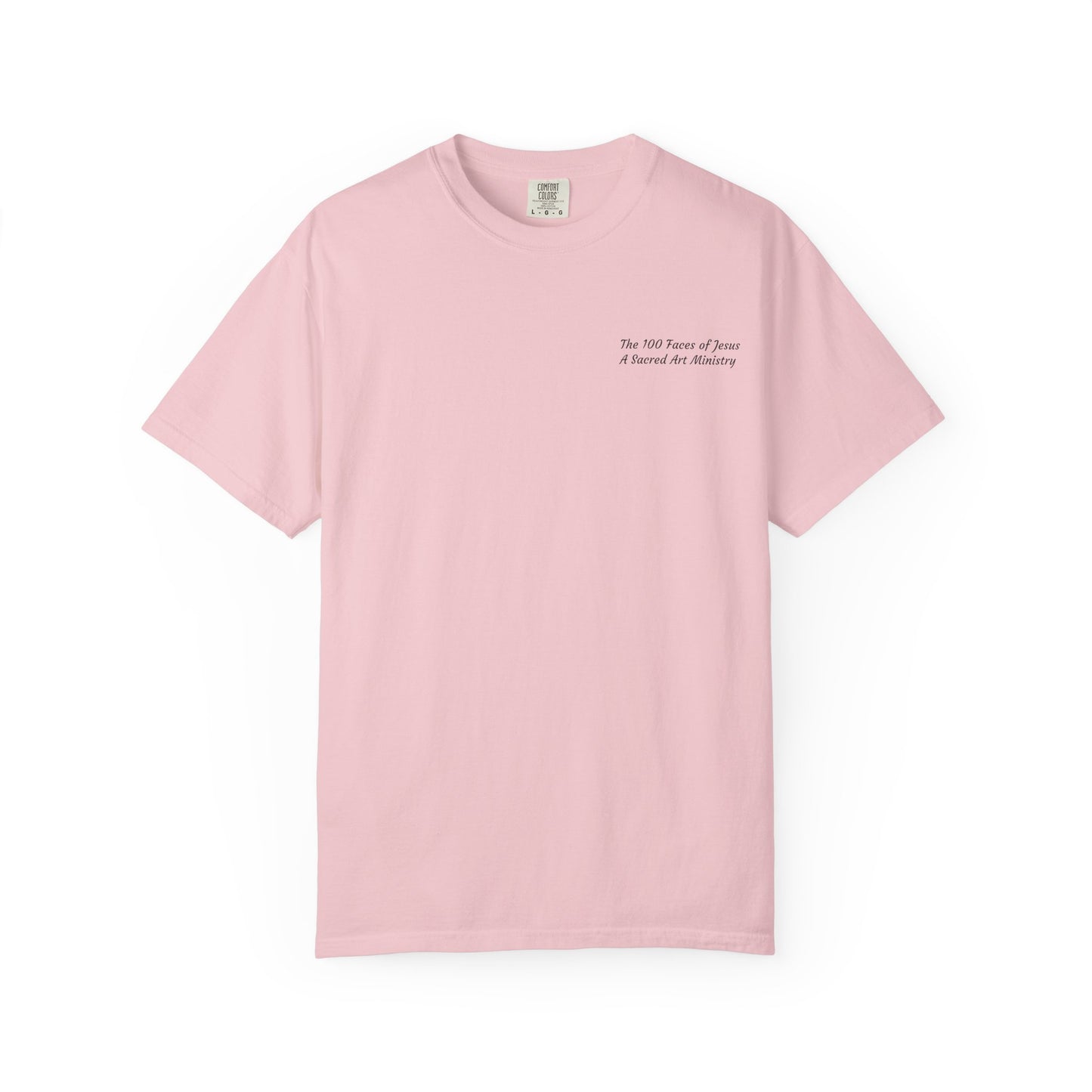 Jesus Prayer T-Shirt — "Silent Echos of Sacrafice: Blood Shed for You" Christian Graphic Tee