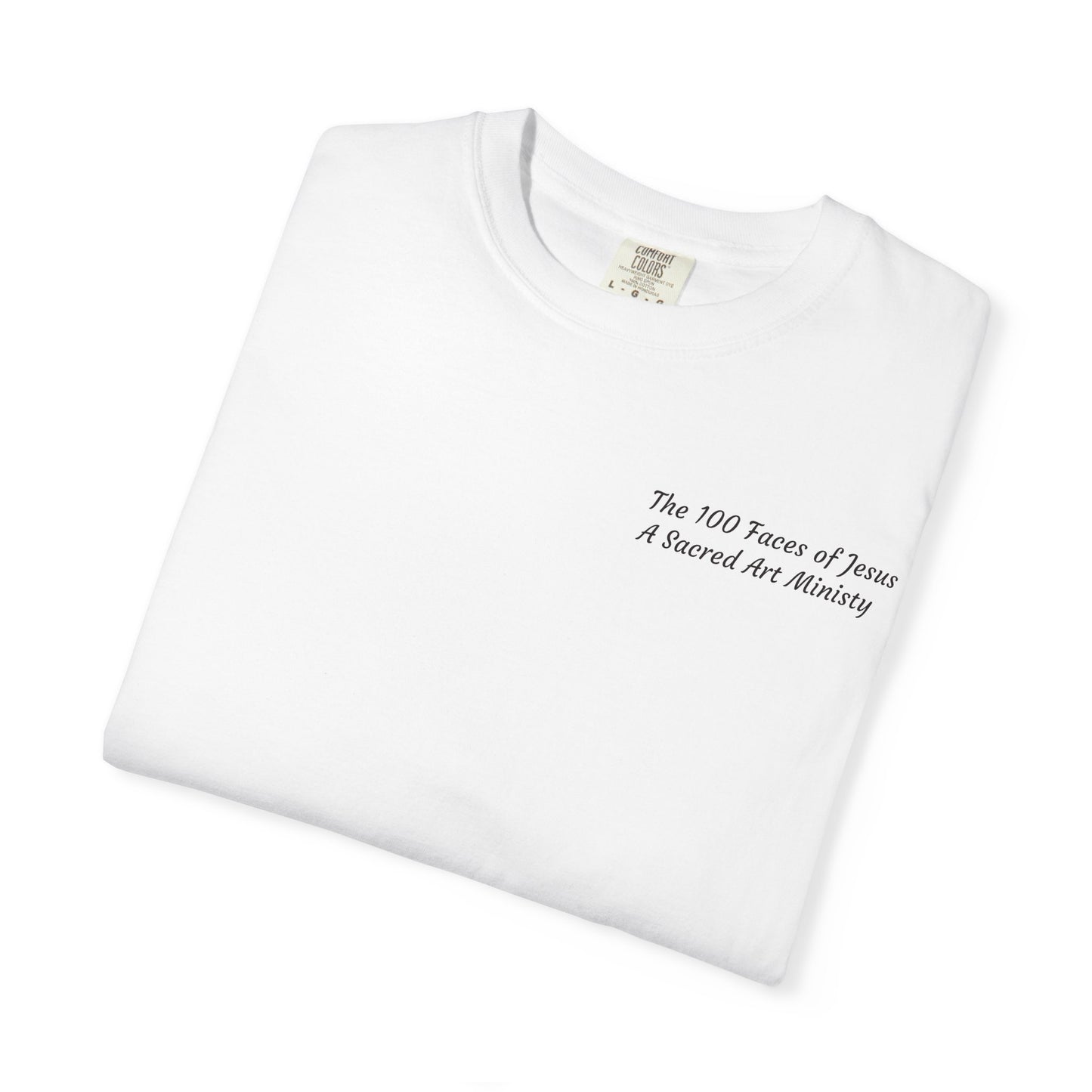 Jesus Portrait T-Shirt — "These Eyes Watch Over Me" Spiritual Graphic Tee
