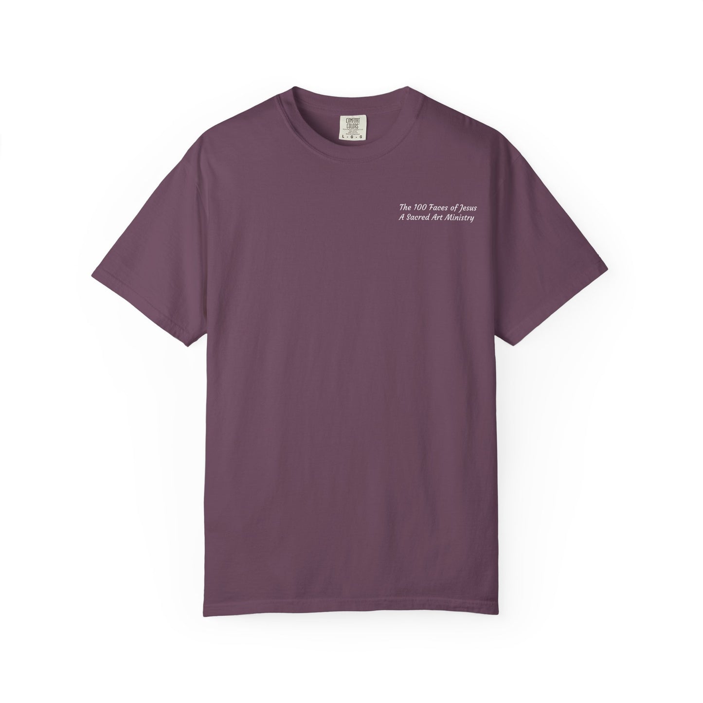 Jesus Prayer T-Shirt — "Silent Echos of Sacrafice: Blood Shed for You" Christian Graphic Tee