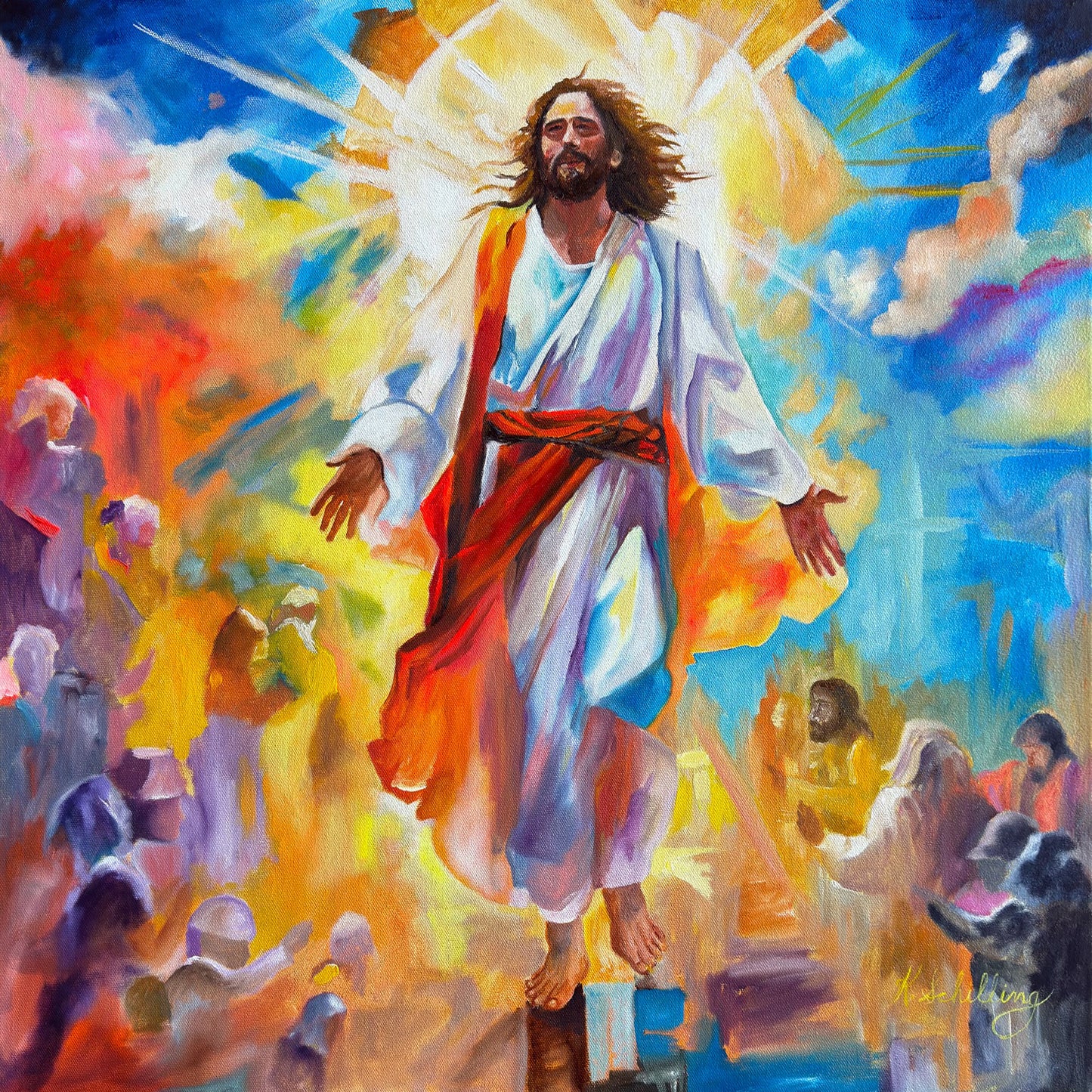 Every Knee Shall Bow, Acrylic Blocks