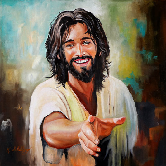 Take My Hand: Pearlescent Print