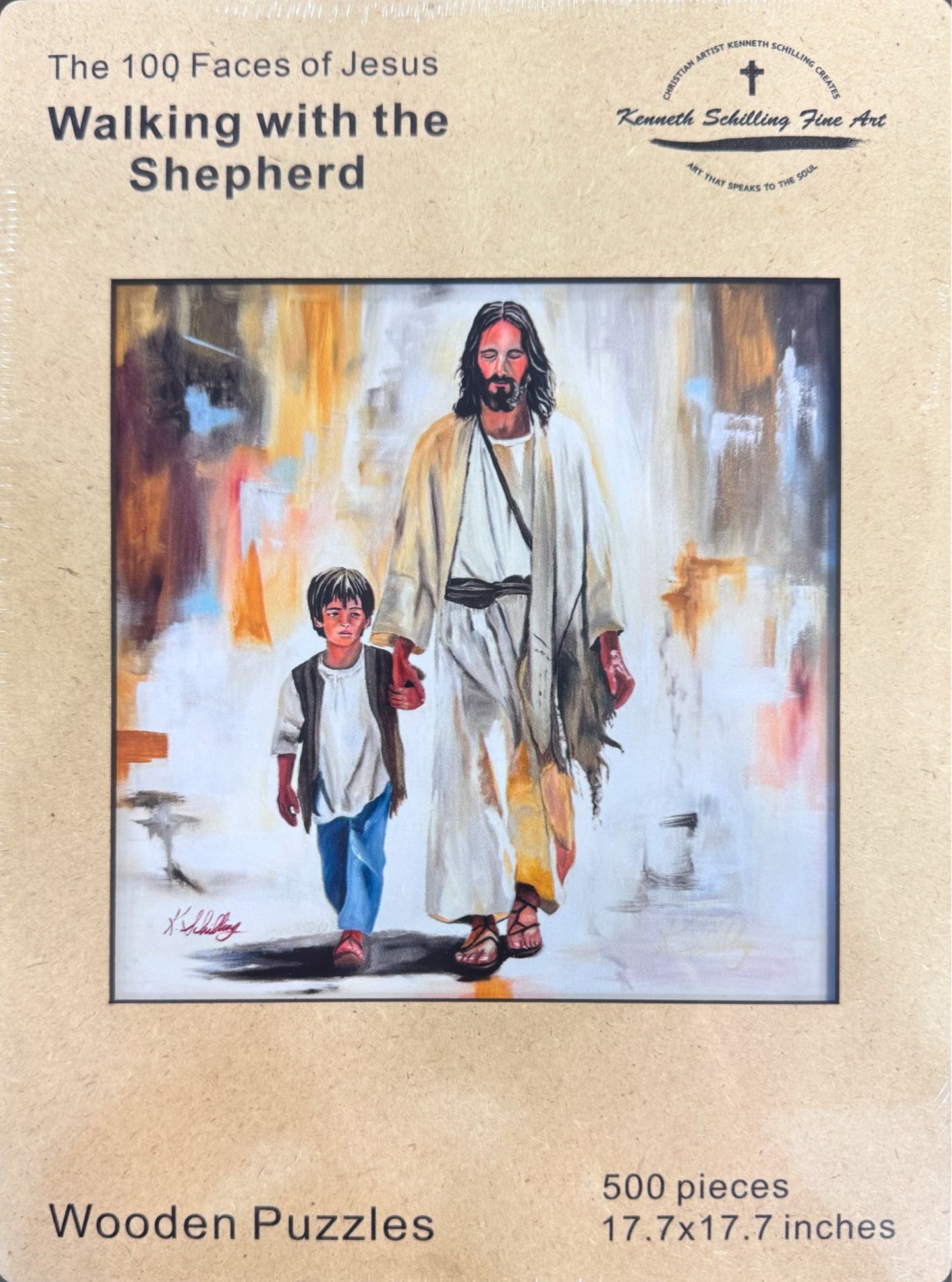 Walking with the Shepherd, P004 High Strategy Wooden Puzzle
