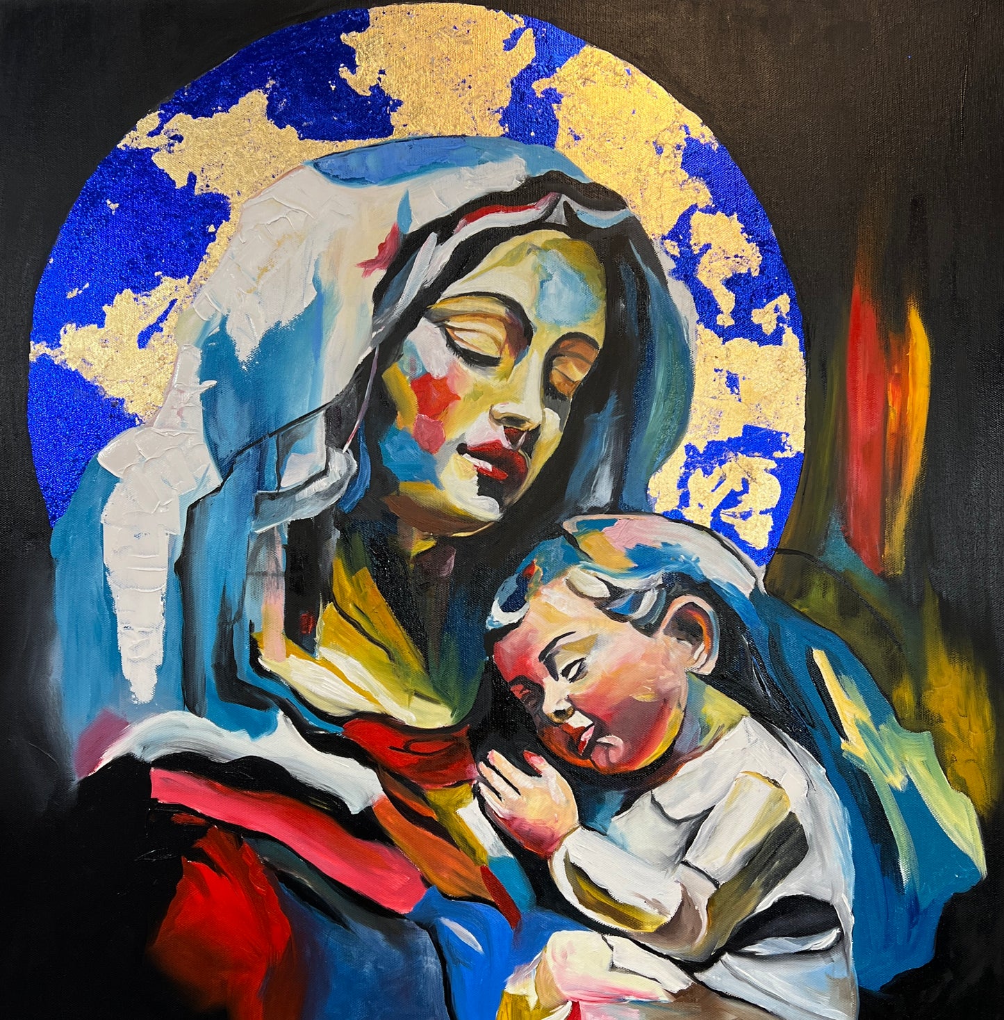 Holy Serenity of Mother and Child