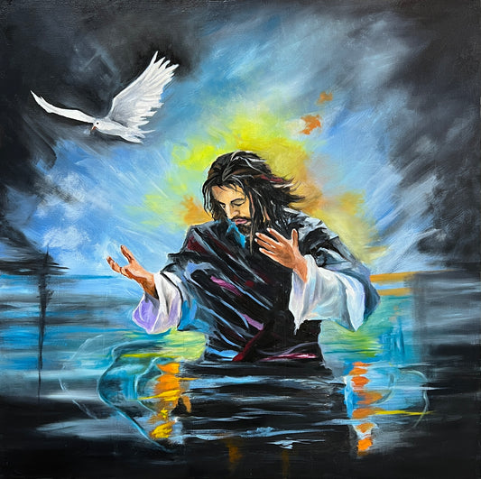 Receive the Holy Spirit: Pearlescent Print