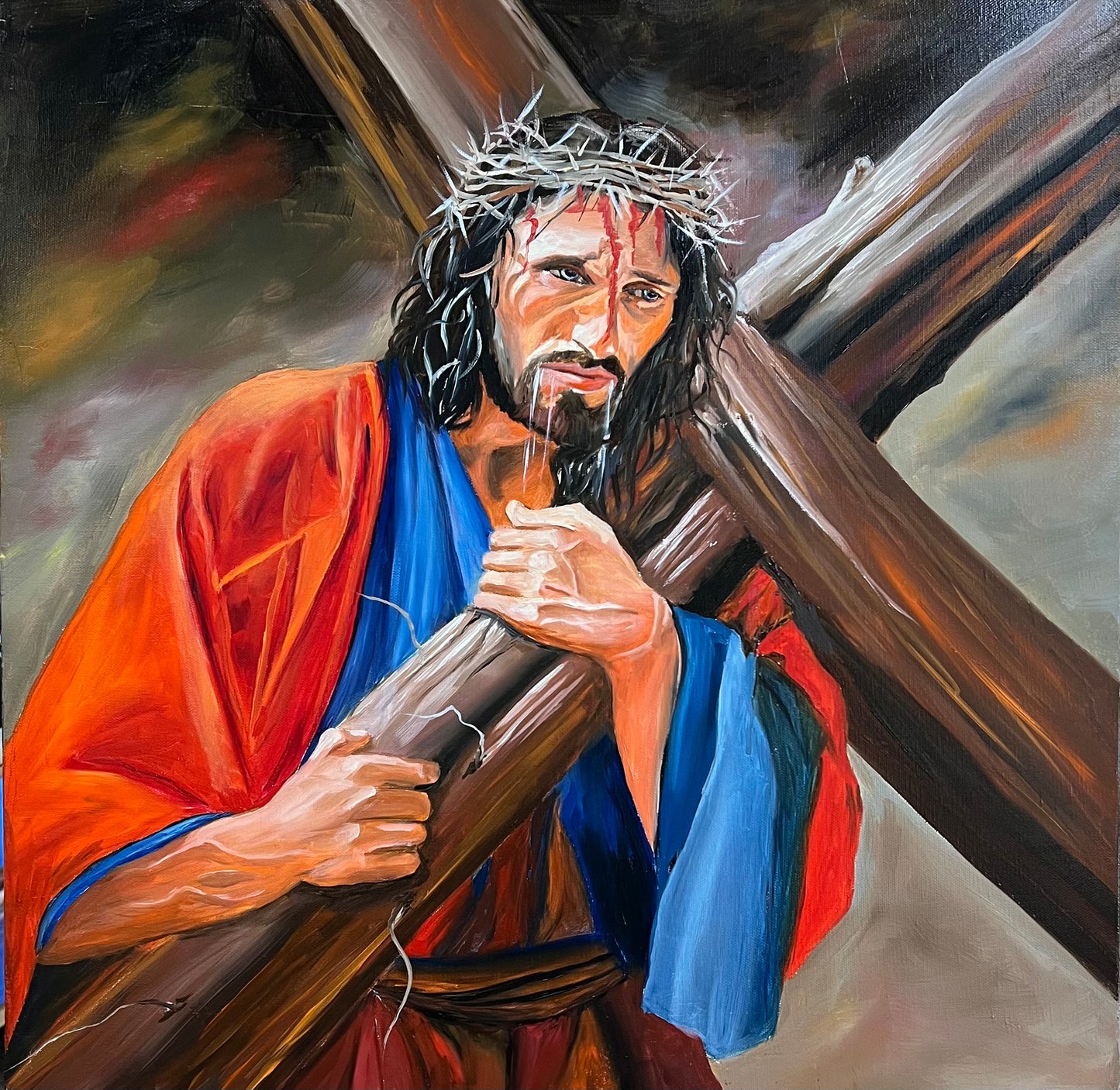 Echoes of Christ's Burden